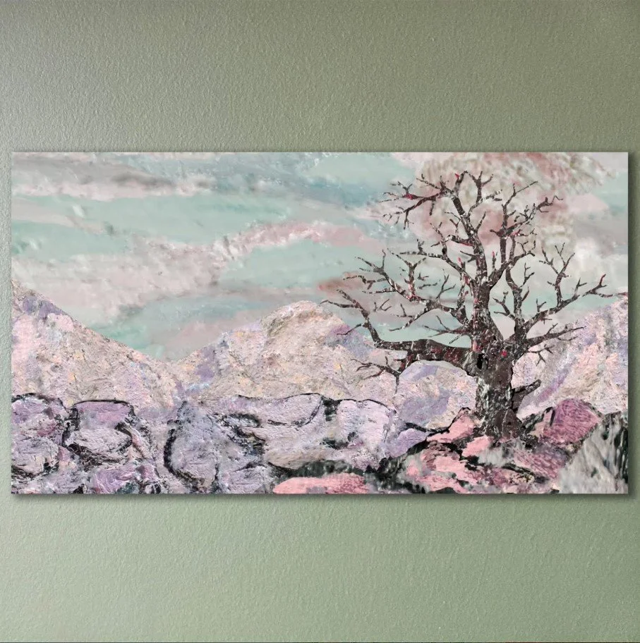 The Lone Tree - Rivers Act I (dibond, 541 x 300 mm)