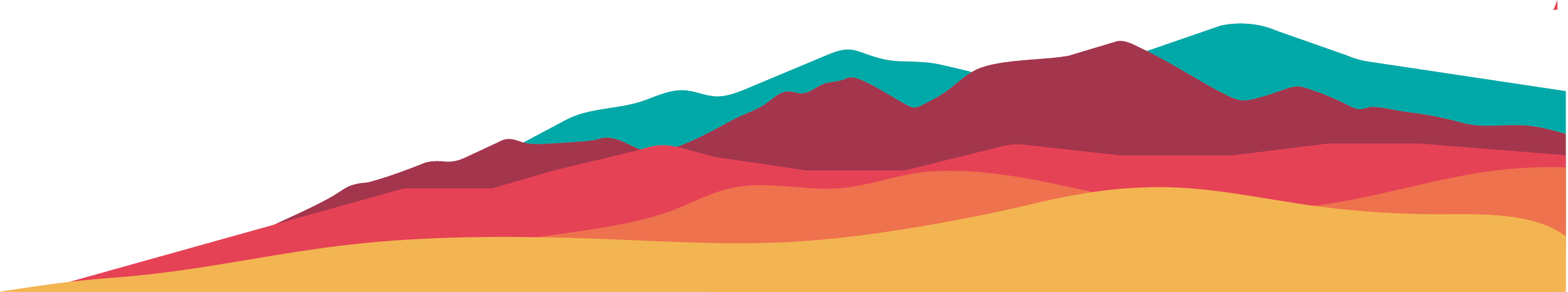 Colorful mountains