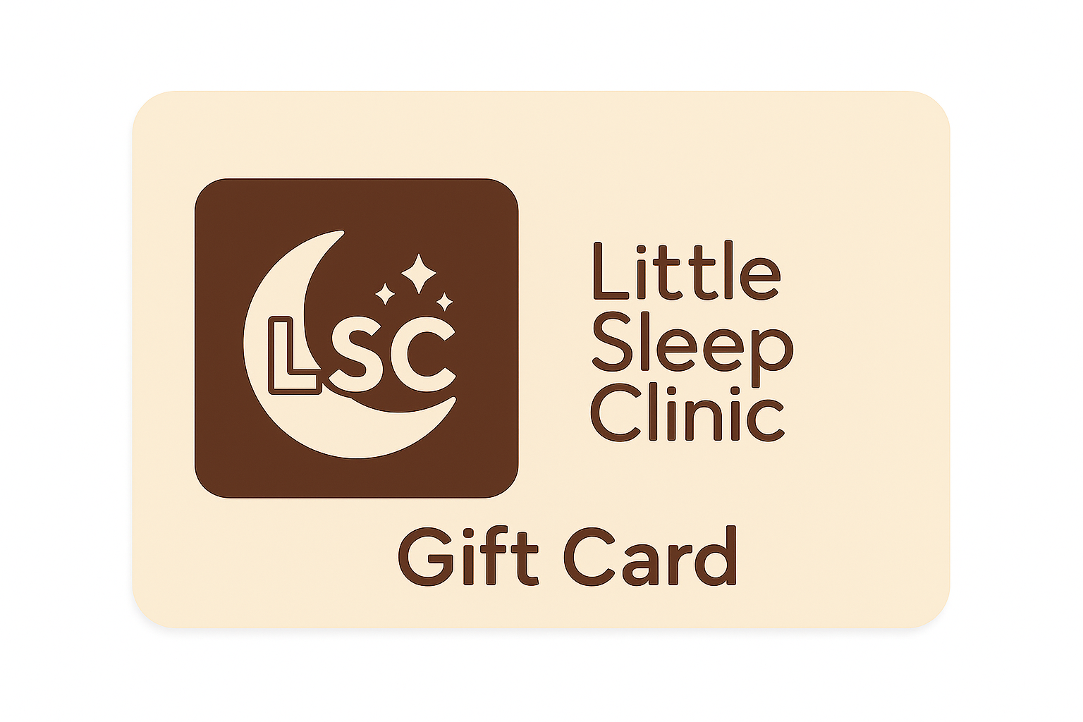 The Gift of Sleep - Gift Certificate