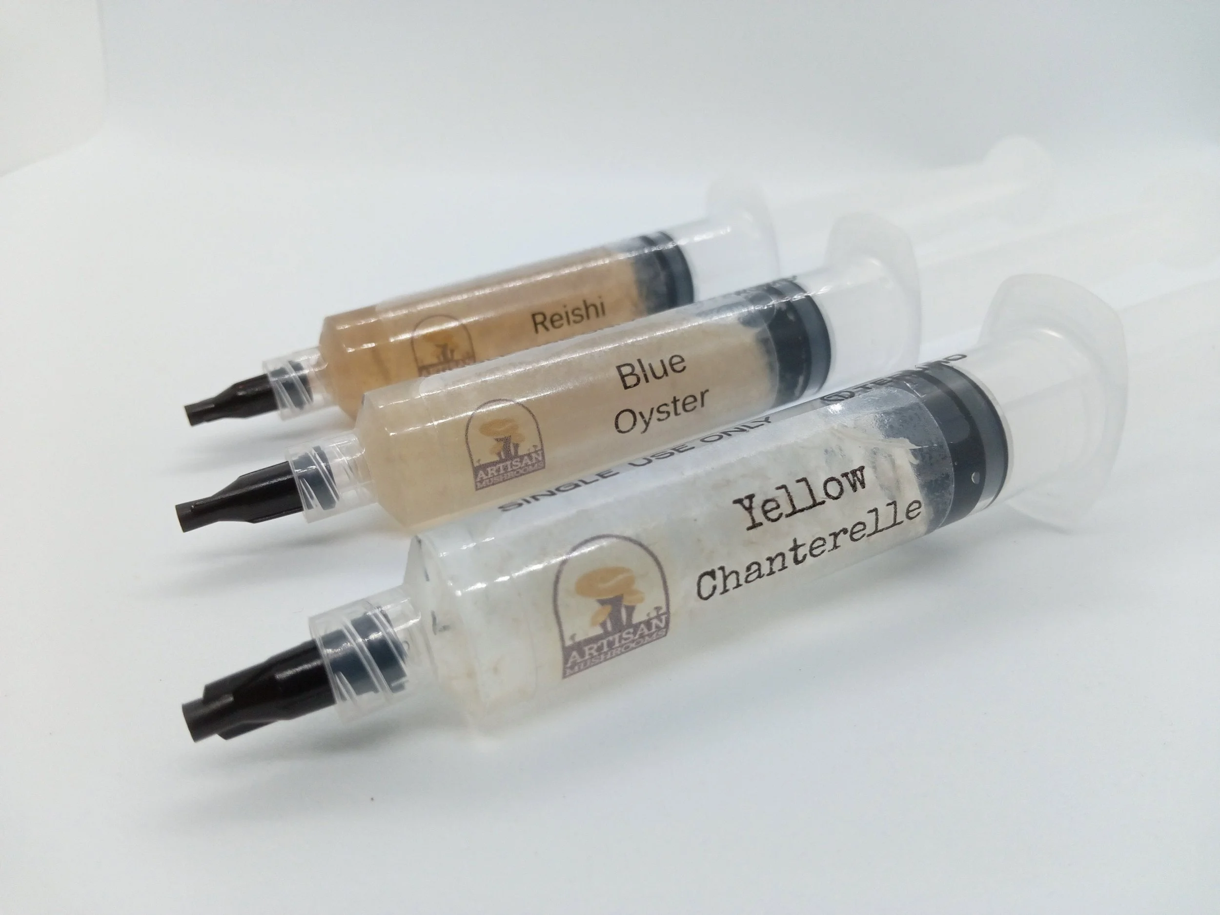 3 Mushroom Liquid Cultures