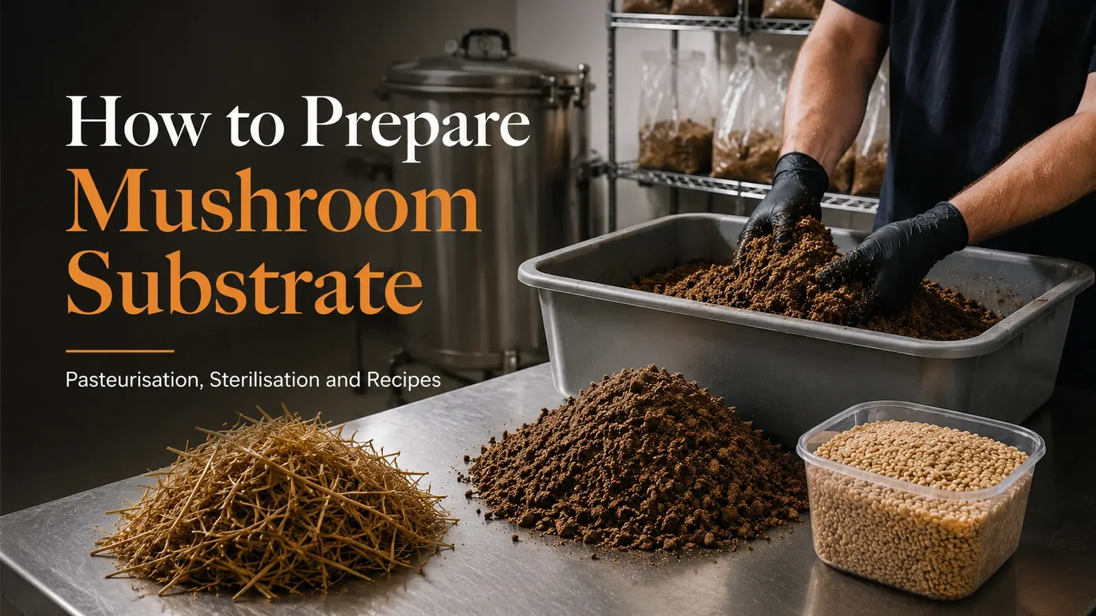 Substrate &amp; Preparation: Foundation of Mushroom Growing Success