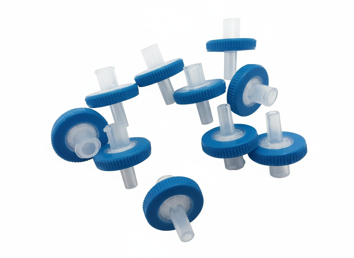 Syringe Filters 13mm Diameter - 0.22 Micron Filter - Pack Of 10