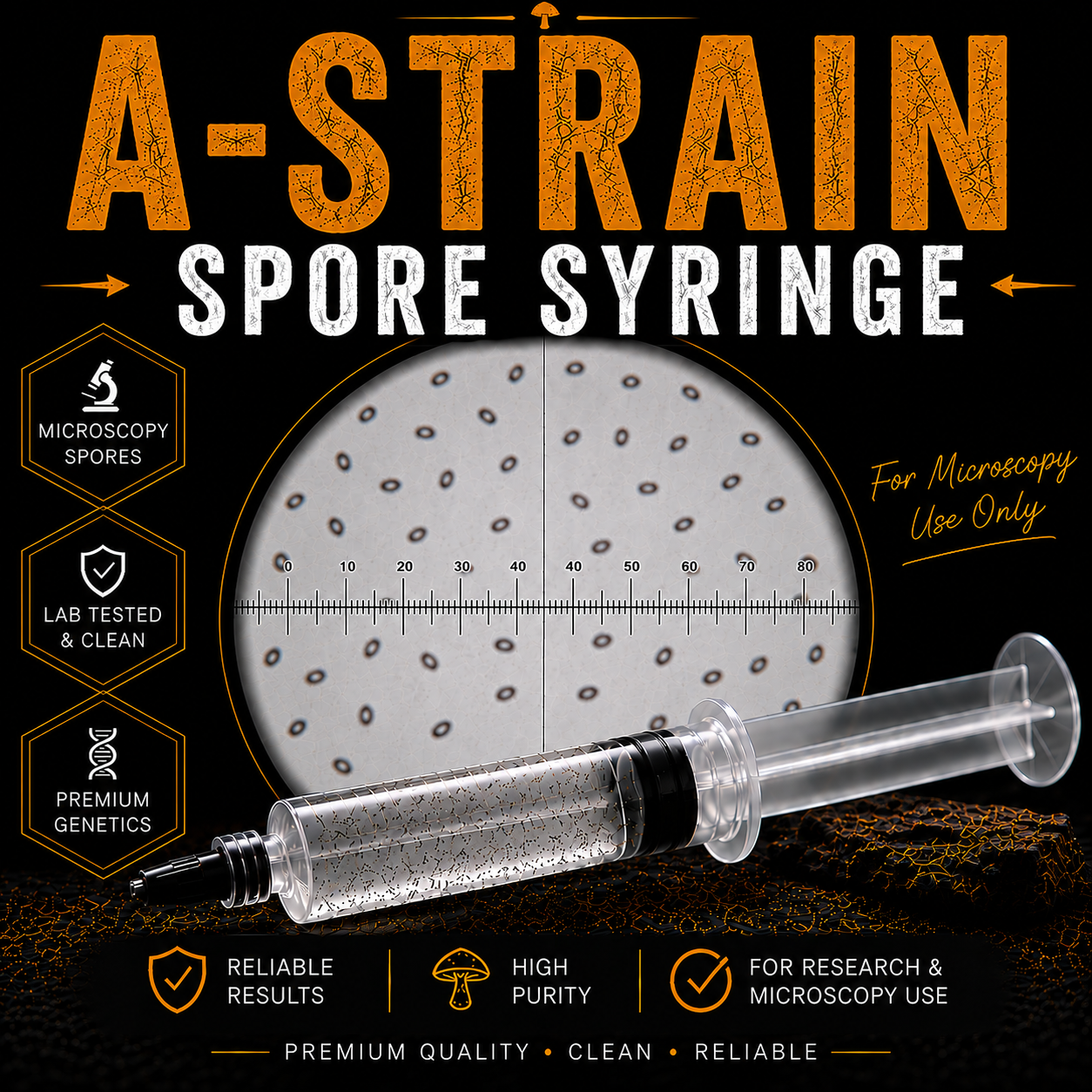 A-Strain Cubensis Spores