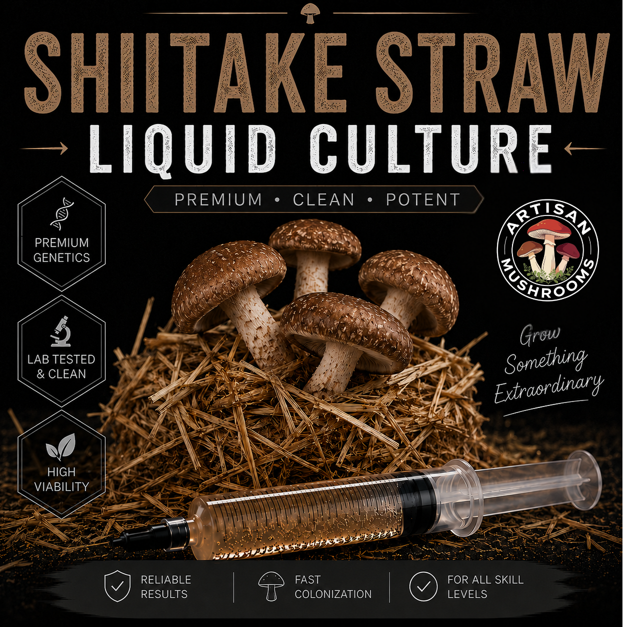 Shiitake Straw