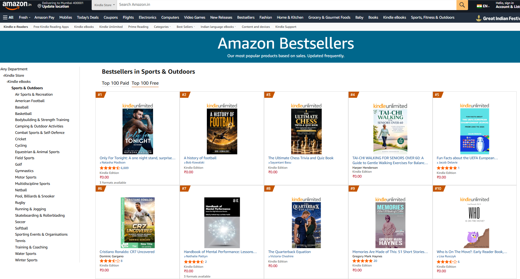 India #1 in Sports & Outdoors.png