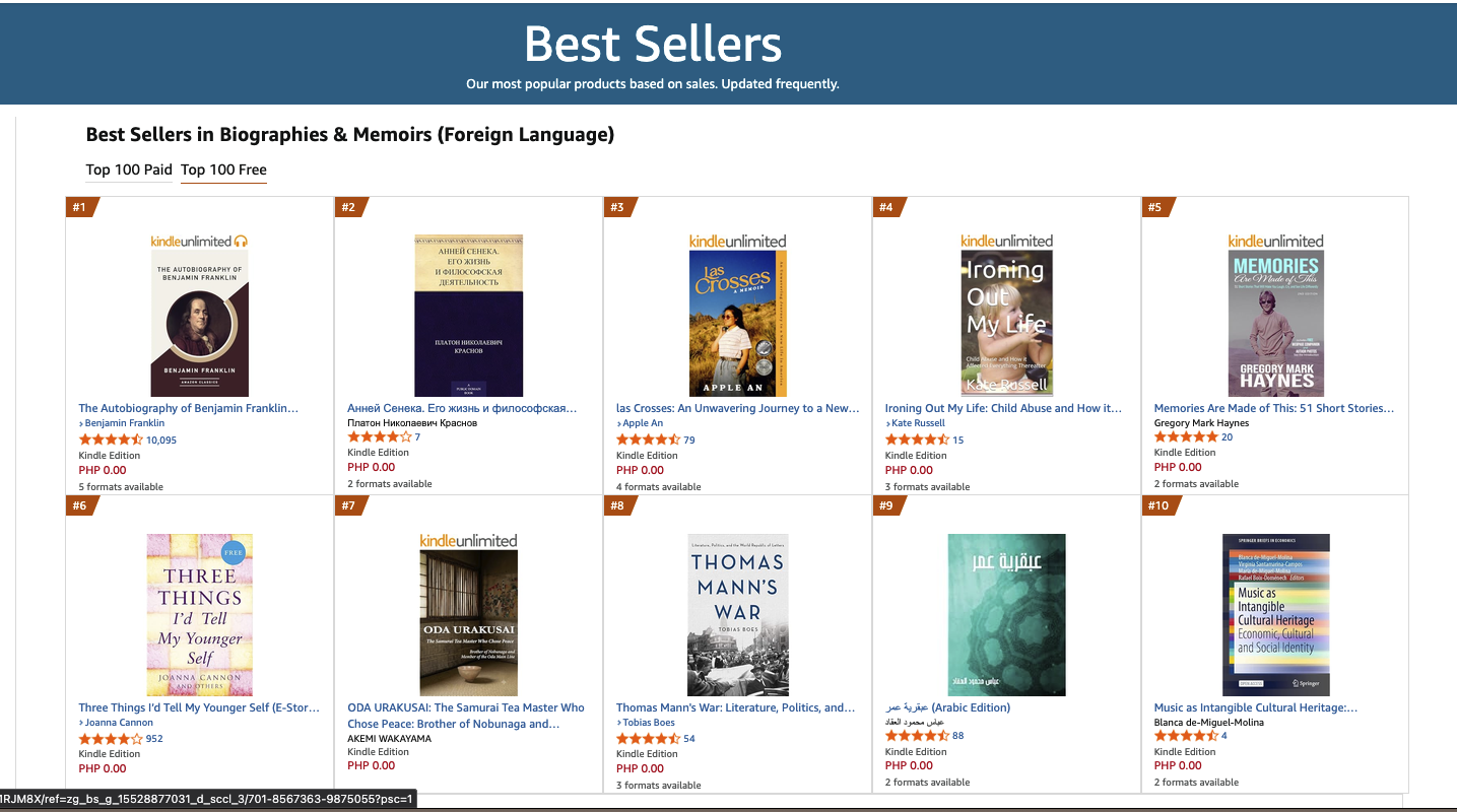 Germany #5 in Biographies & Memoirs (Foreign Language).png