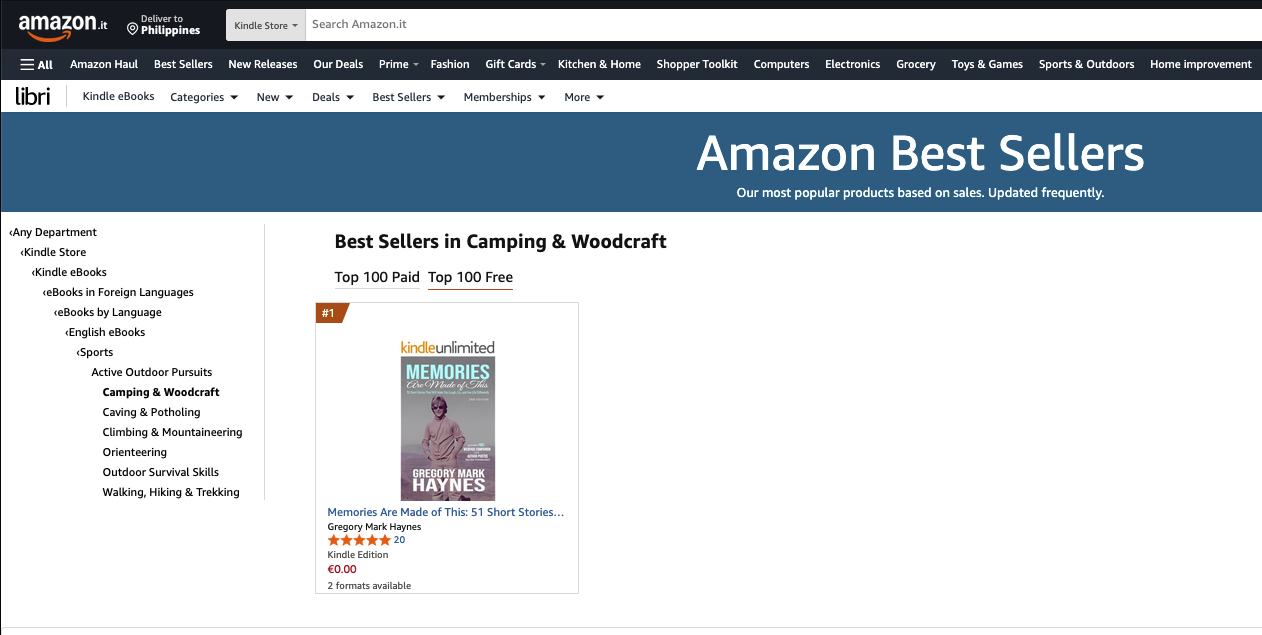 Italy #1 in Camping & Woodcraft.png