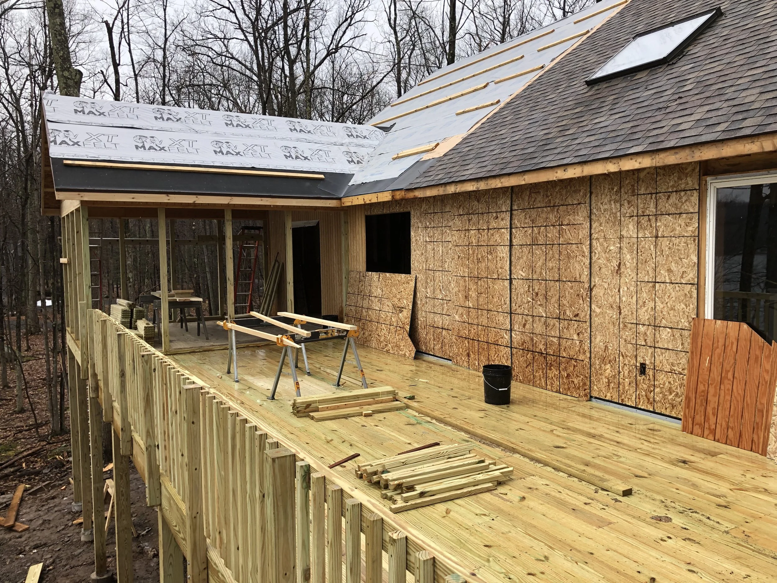 Decks and outdoor structures too