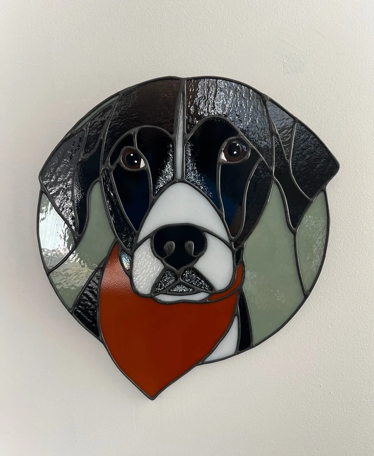 portrait for the sweet Kane and his humans 🖤🤍