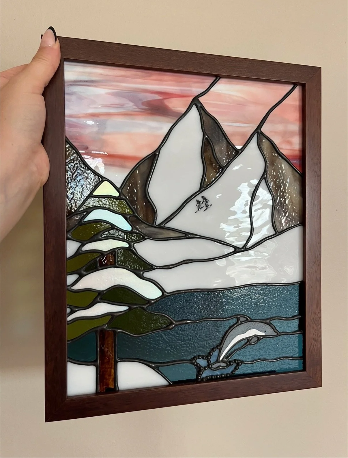 did this custom piece for a special wedding gift a few months back! I love all the small meaningful details we incorporated &hearts;︎ &hearts;︎ &hearts;︎