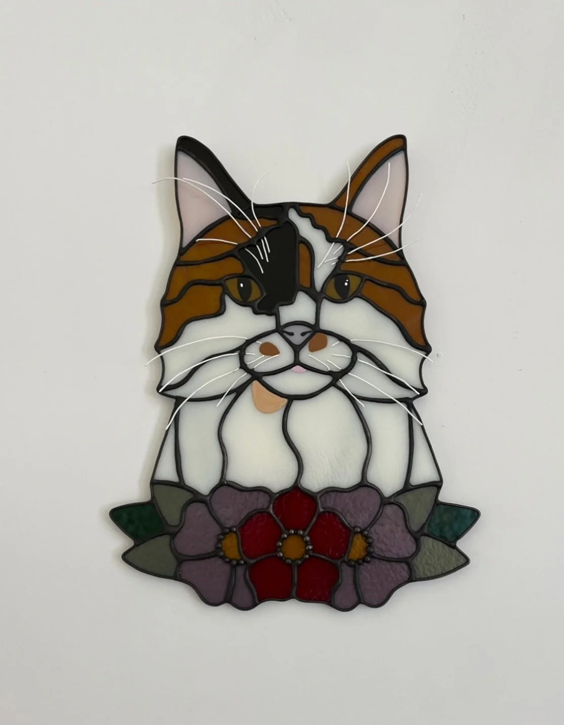 portrait for peach 🍑💐

thank you Paulina for the commission &amp; friendship!!! pet portraits always available, just a dm away!