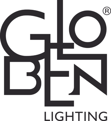 Logo of Globo Lighting with stylized text 'Glo' and 'Lighting' underneath.