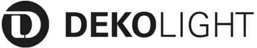 Dekolight logo with a letter D inside a circle and the company name beside it.