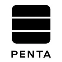 Penta logo with three horizontal black bars and the word PENTA below.