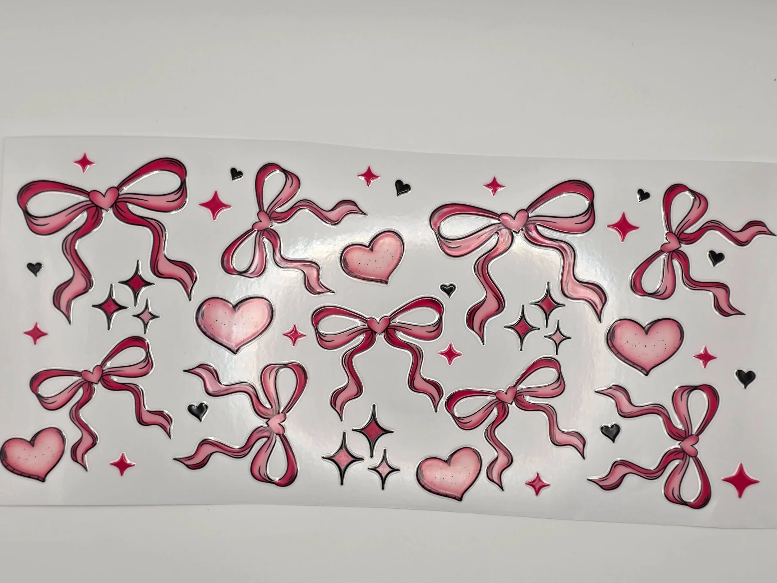 55- Pink Bows & Hearts