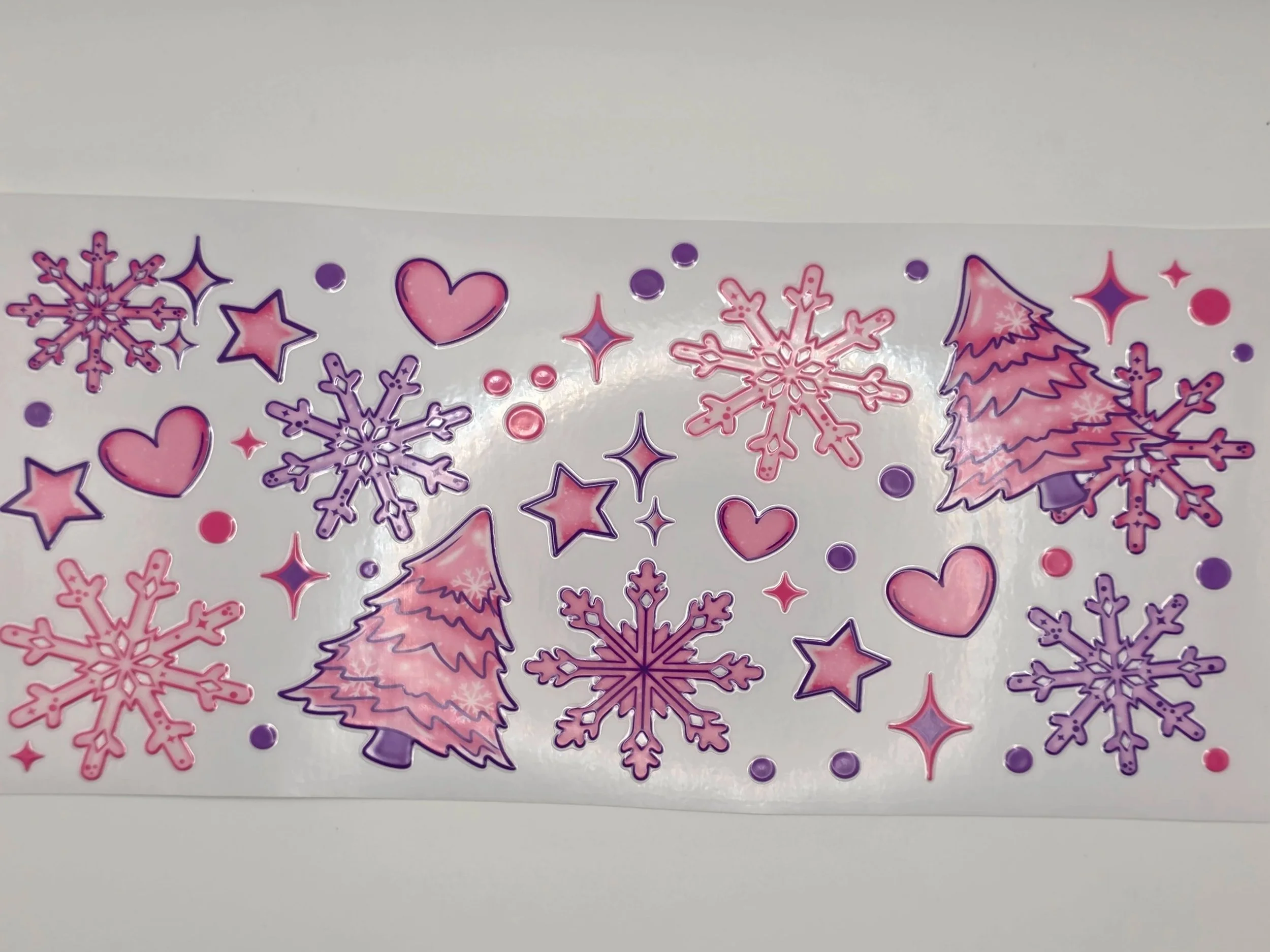 Christmas 7 -Pink Trees