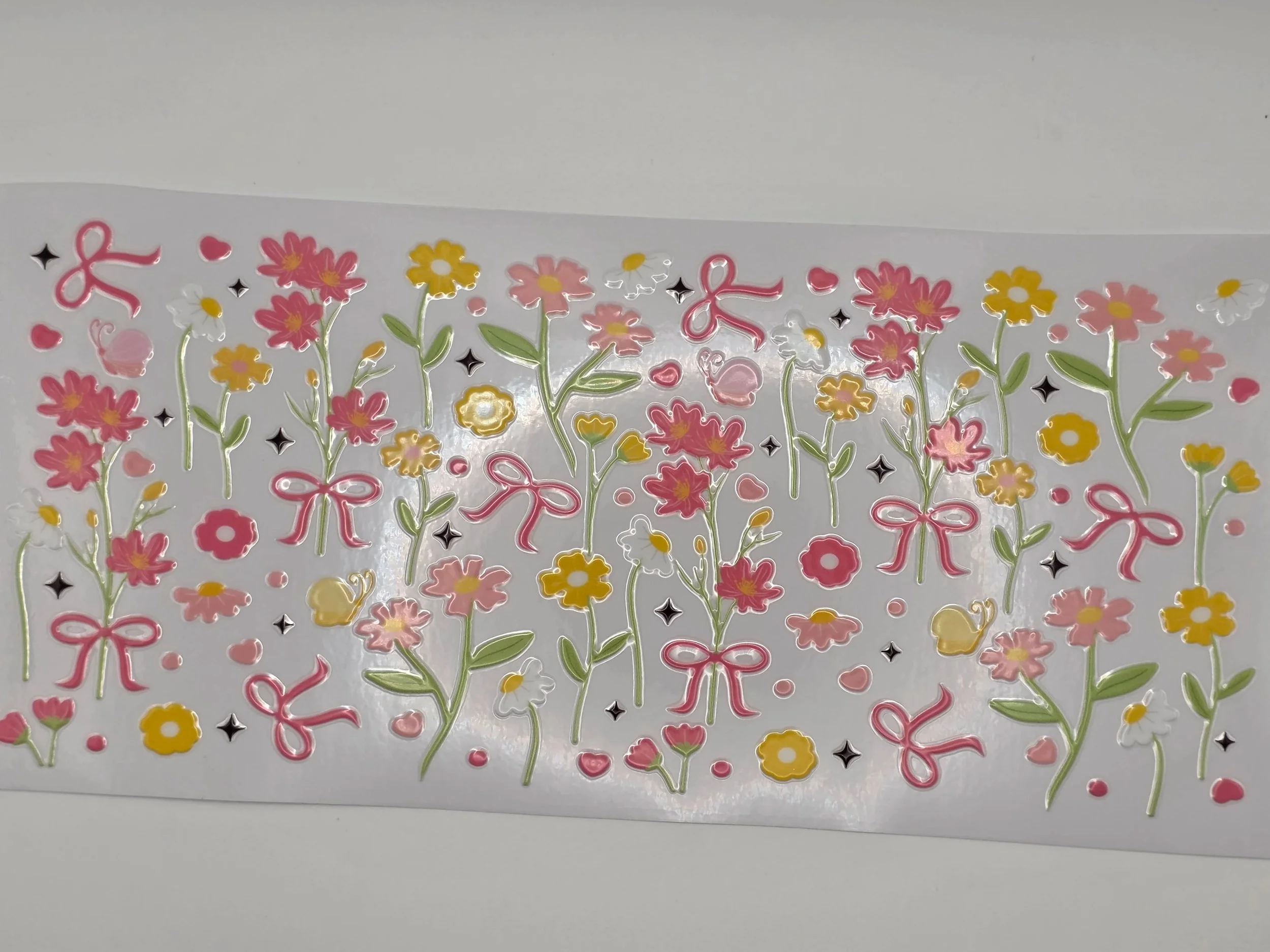 65- Spring Flowers & Bows