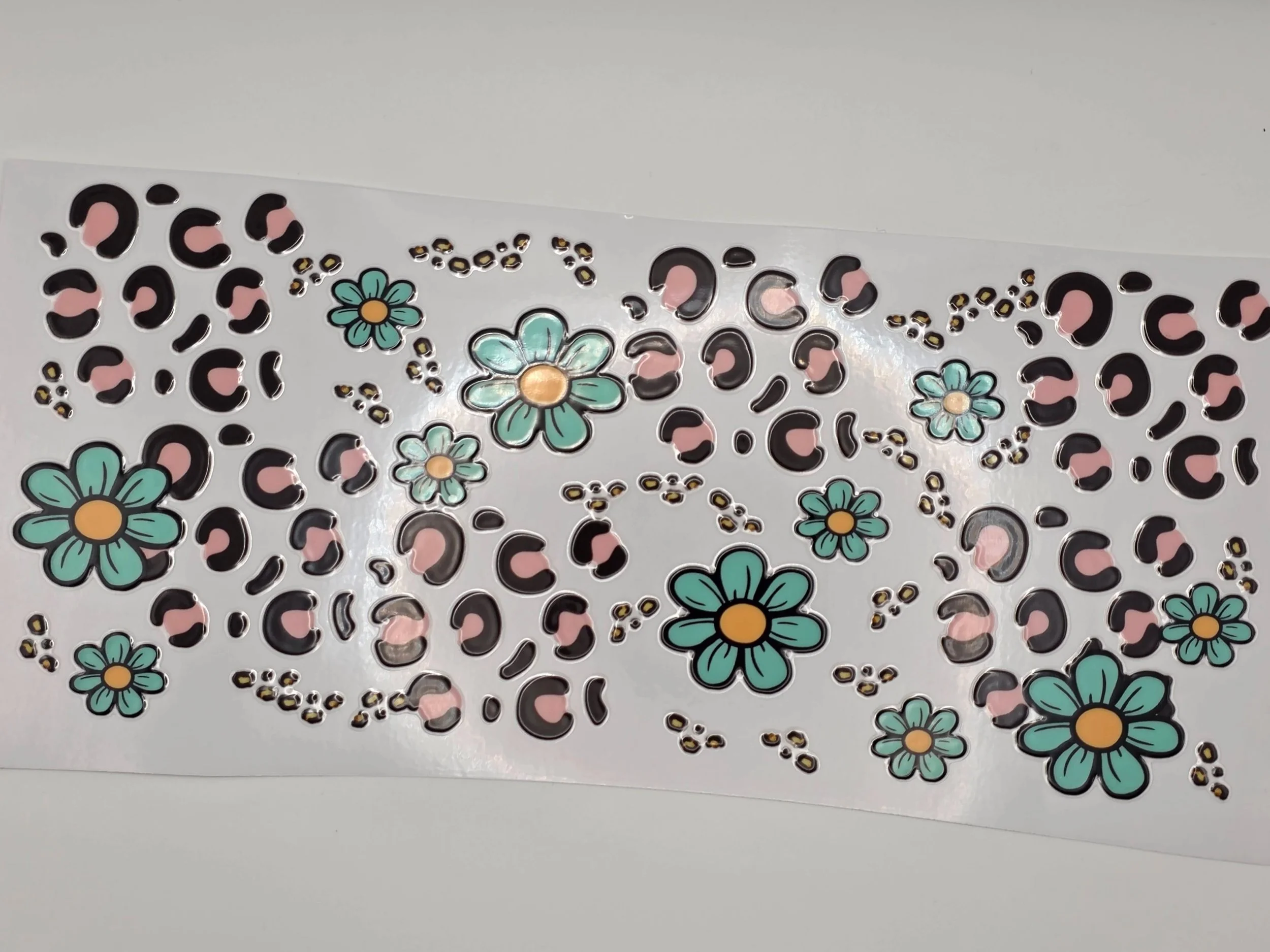 76- Leopard & Flowers