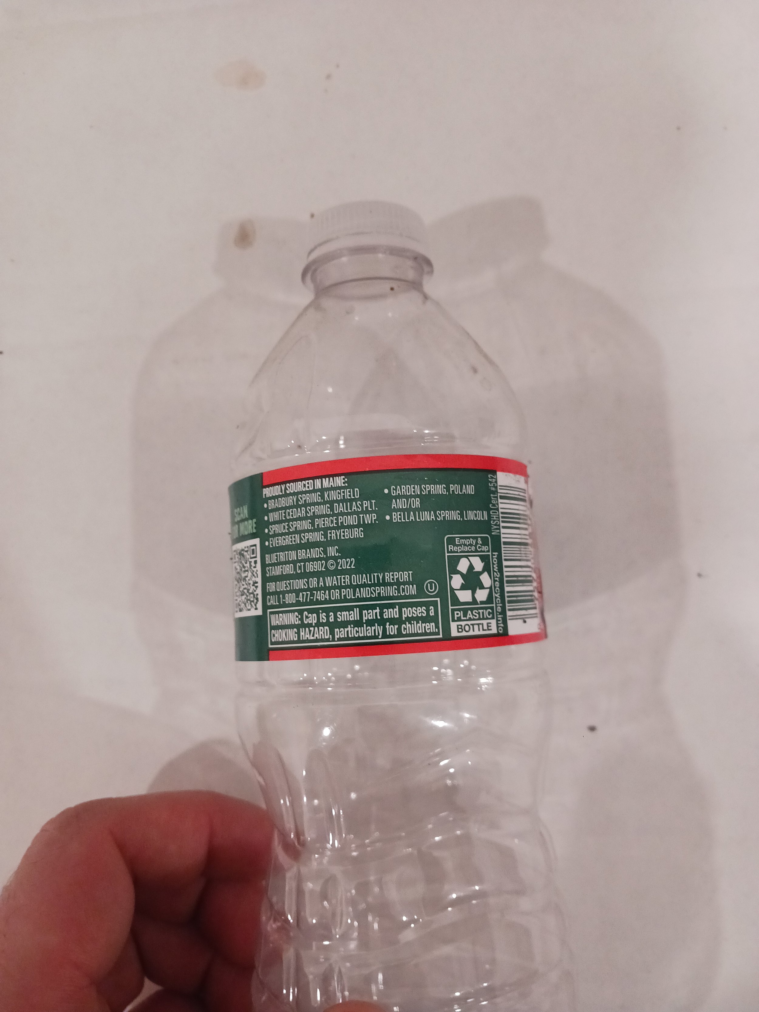 Any water product that has red bar or doesn't have NY 5¢