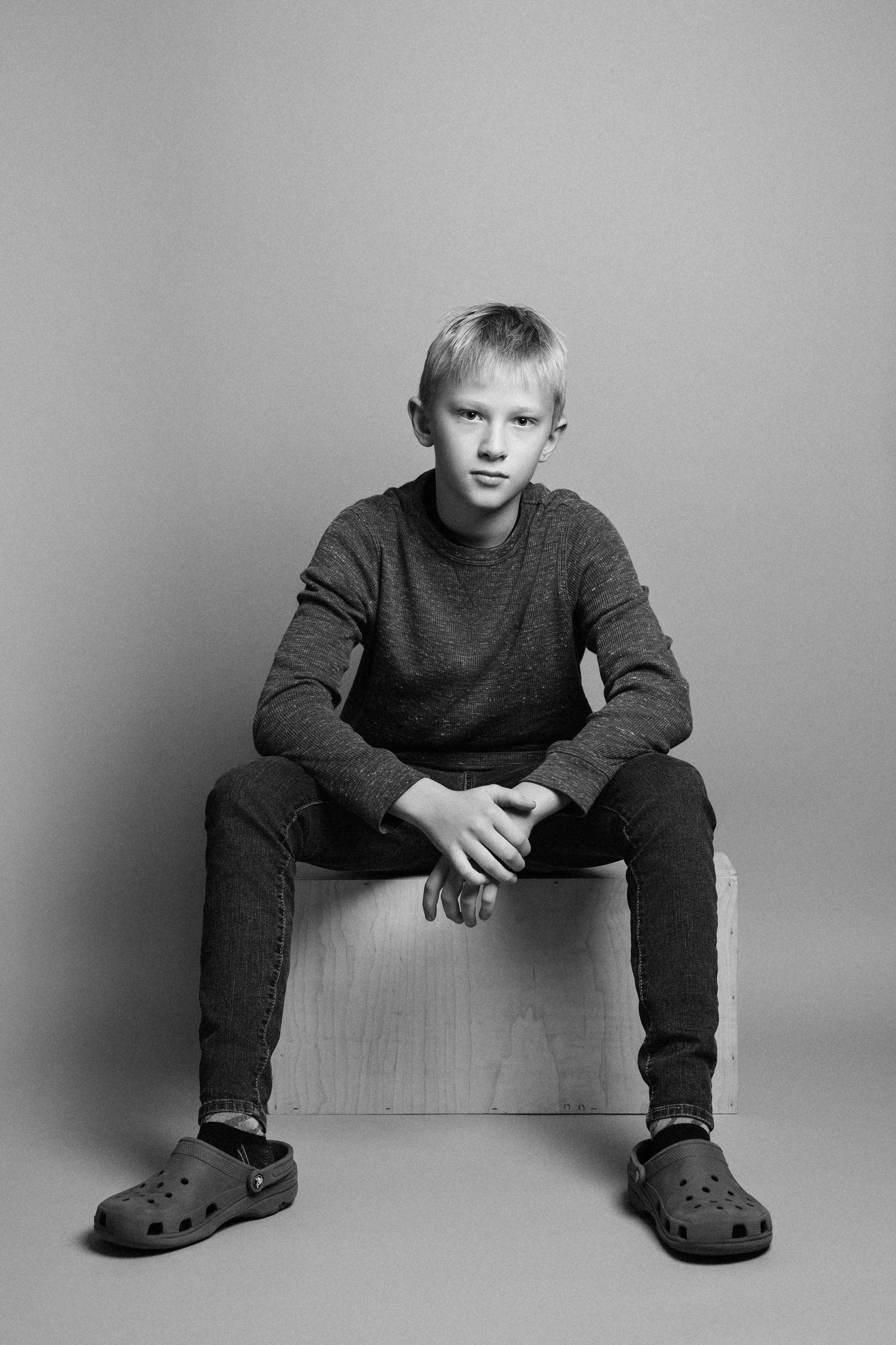 A child at EverHope Children's Shelter