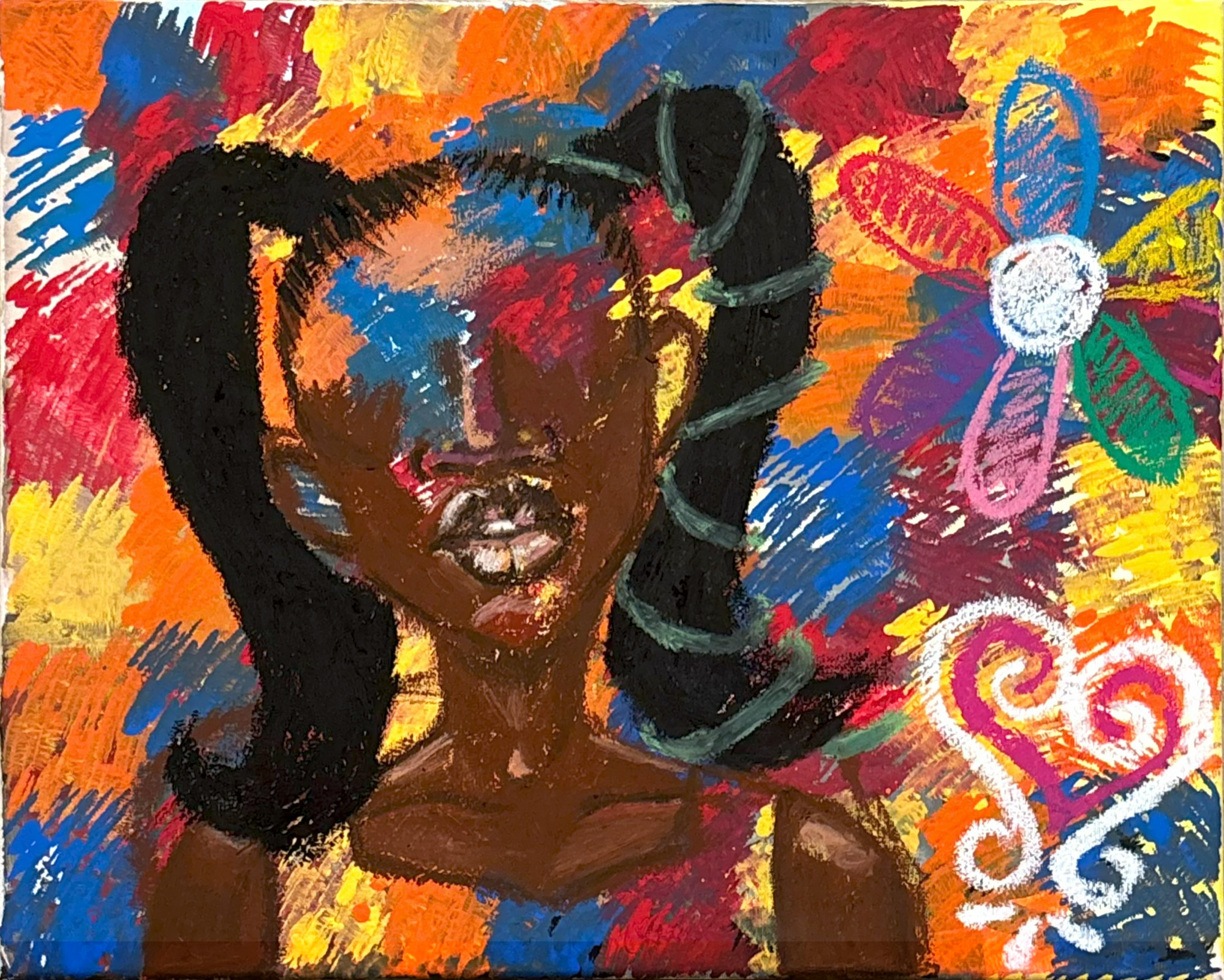 How to Grow a Rose from Youngboul Stains ❀ 2025

Acrylic & Oil Pastel on canvas