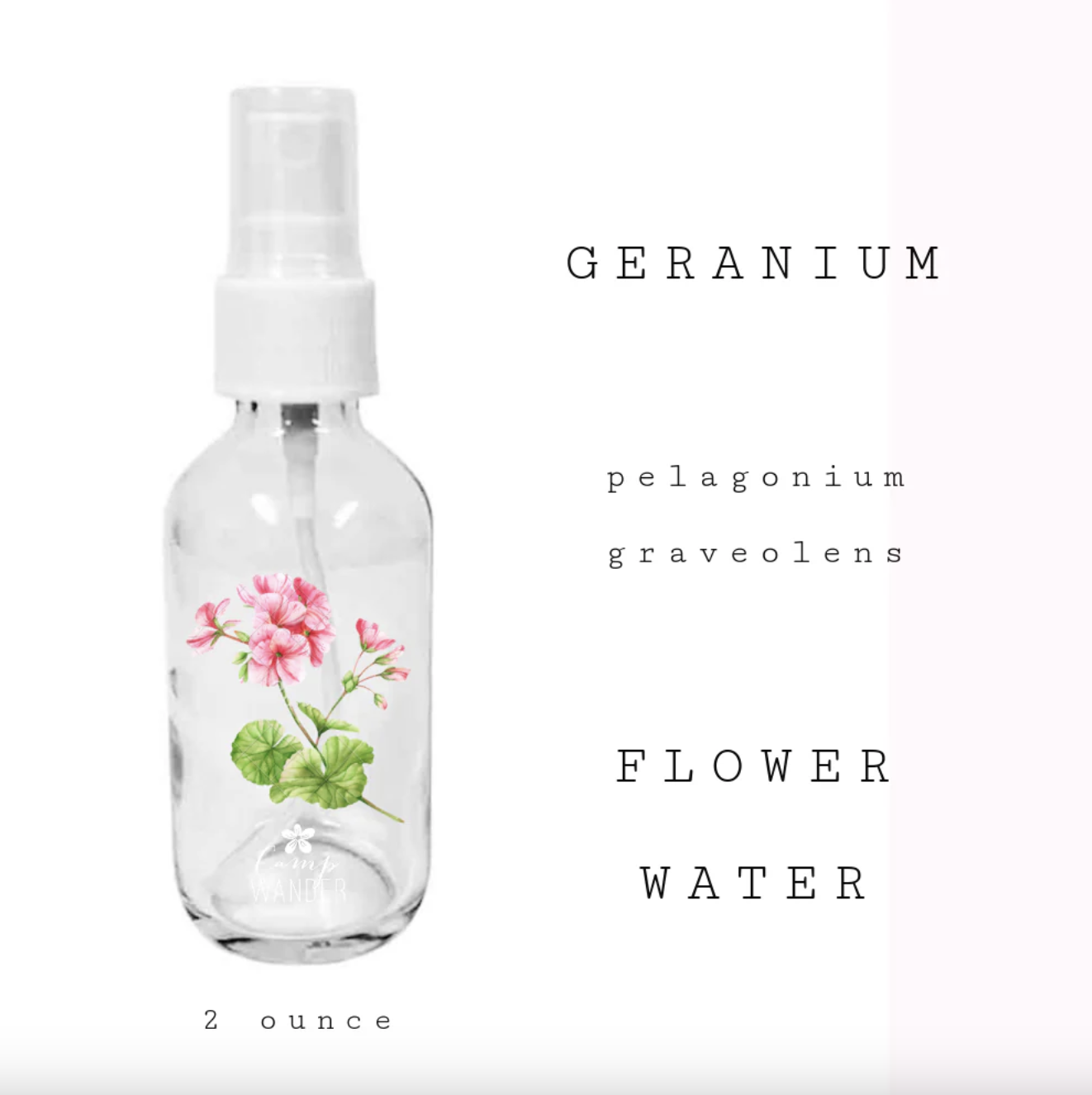 Flower Water - Geranium