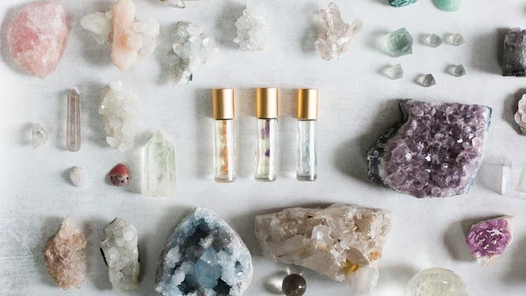 Essential Oils and Crystals