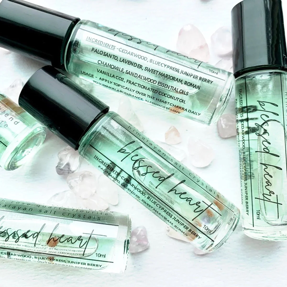 Blessed Heart Crystal Roller Blend