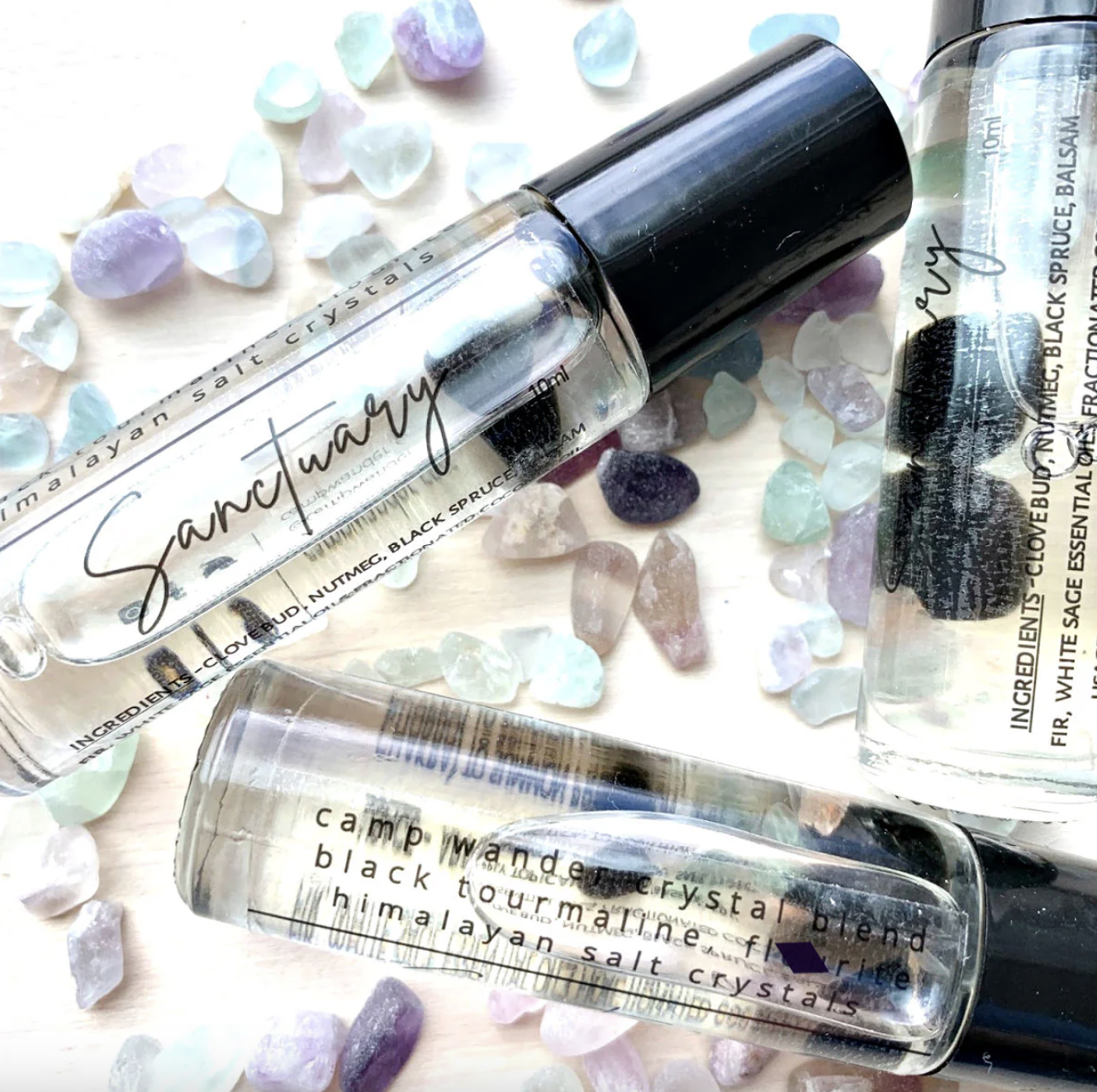 Sanctuary Crystal Roller Blend