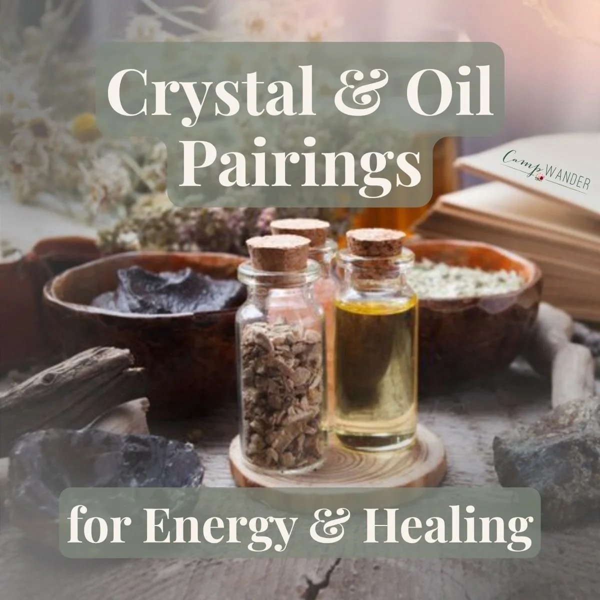 Crystal and Oil Pairings Sacred Synergy for Energy and Healing