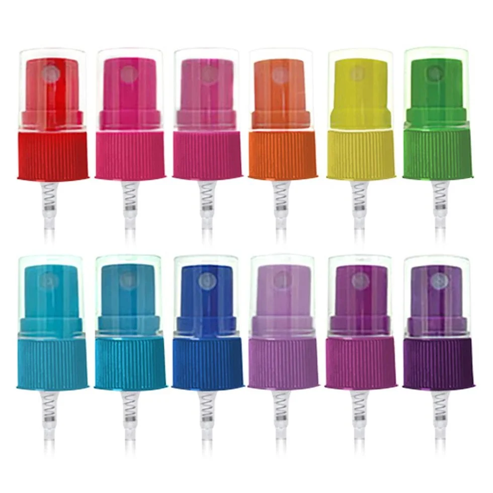 Colorful Spray Tops for Essential Oil Bottles (12 Pack)