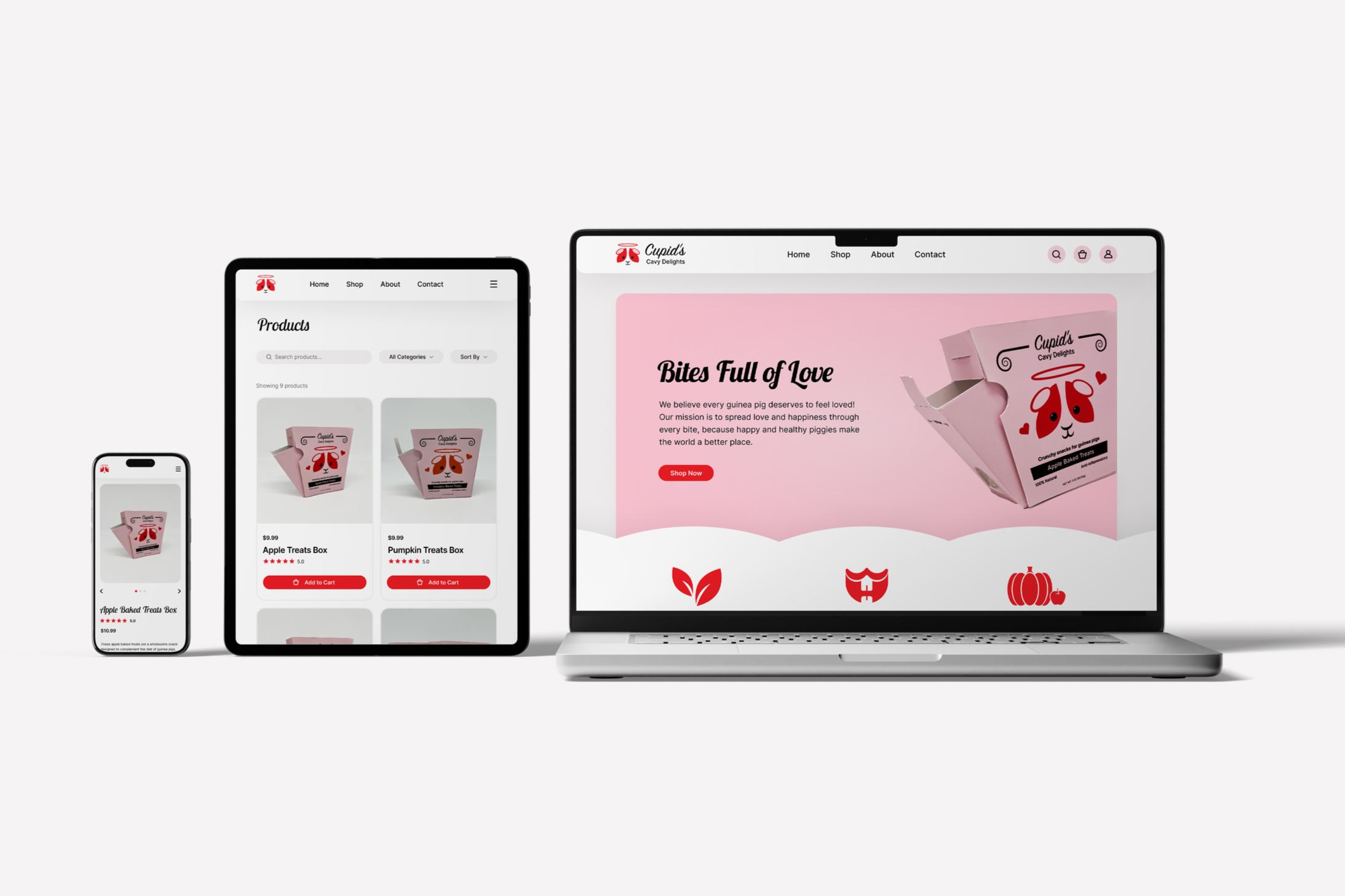 Cupid's Cavy Delights