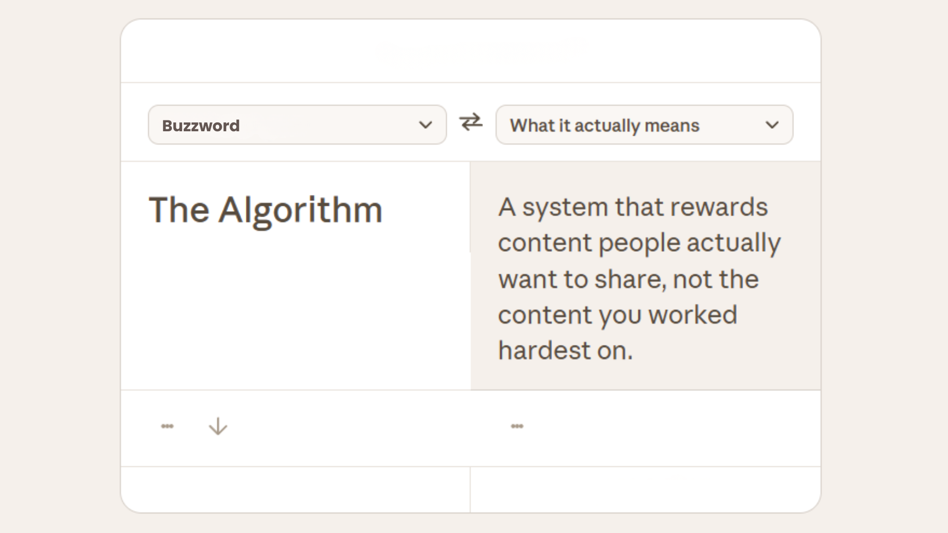 Nobody Is Following You and It Is Not the Algorithm's Fault