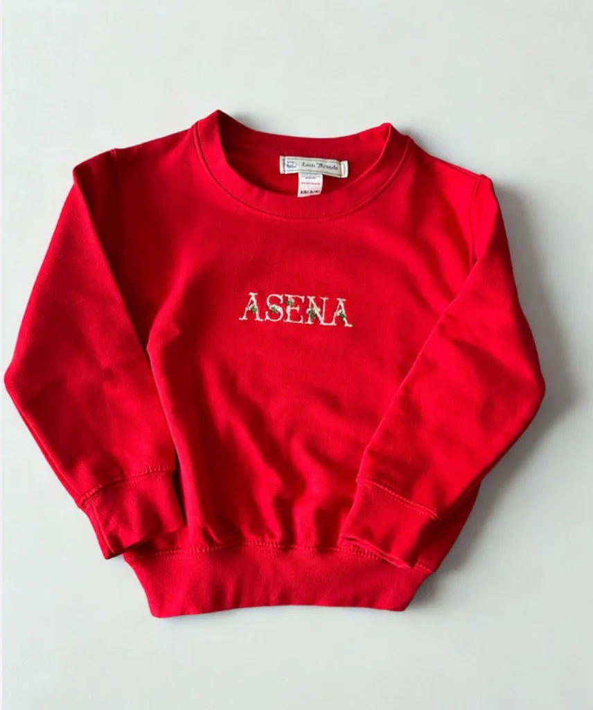 Personalized Kids Sweatshirts – Fun Animal & Floral Designs