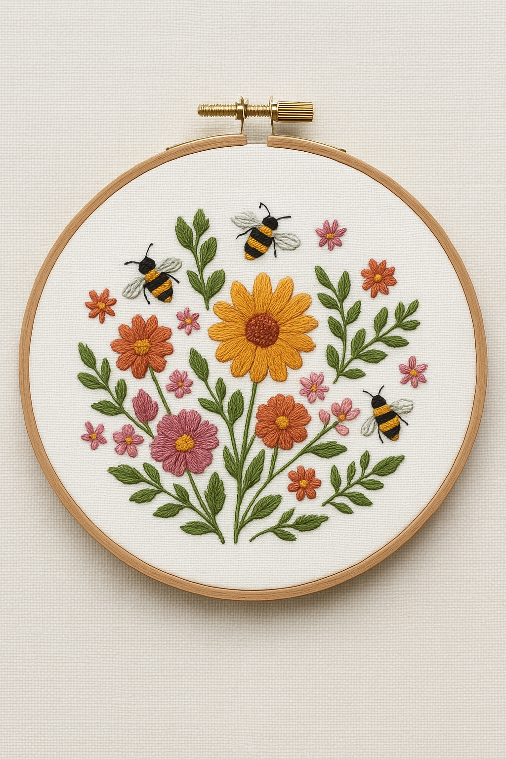 Stick & Stitch Embroidery Pattern Sheet A4