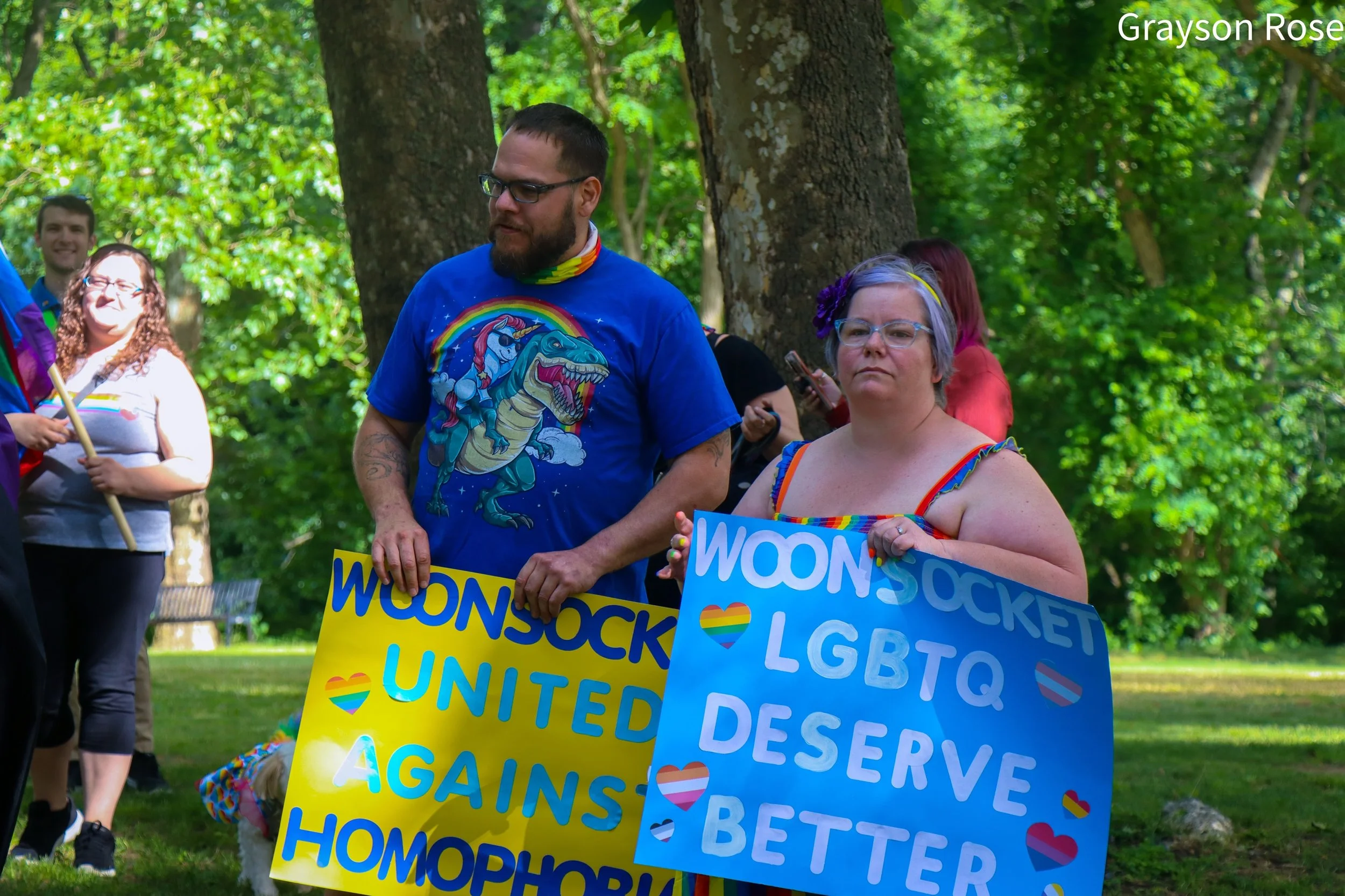 Woonsocket is united against hate!