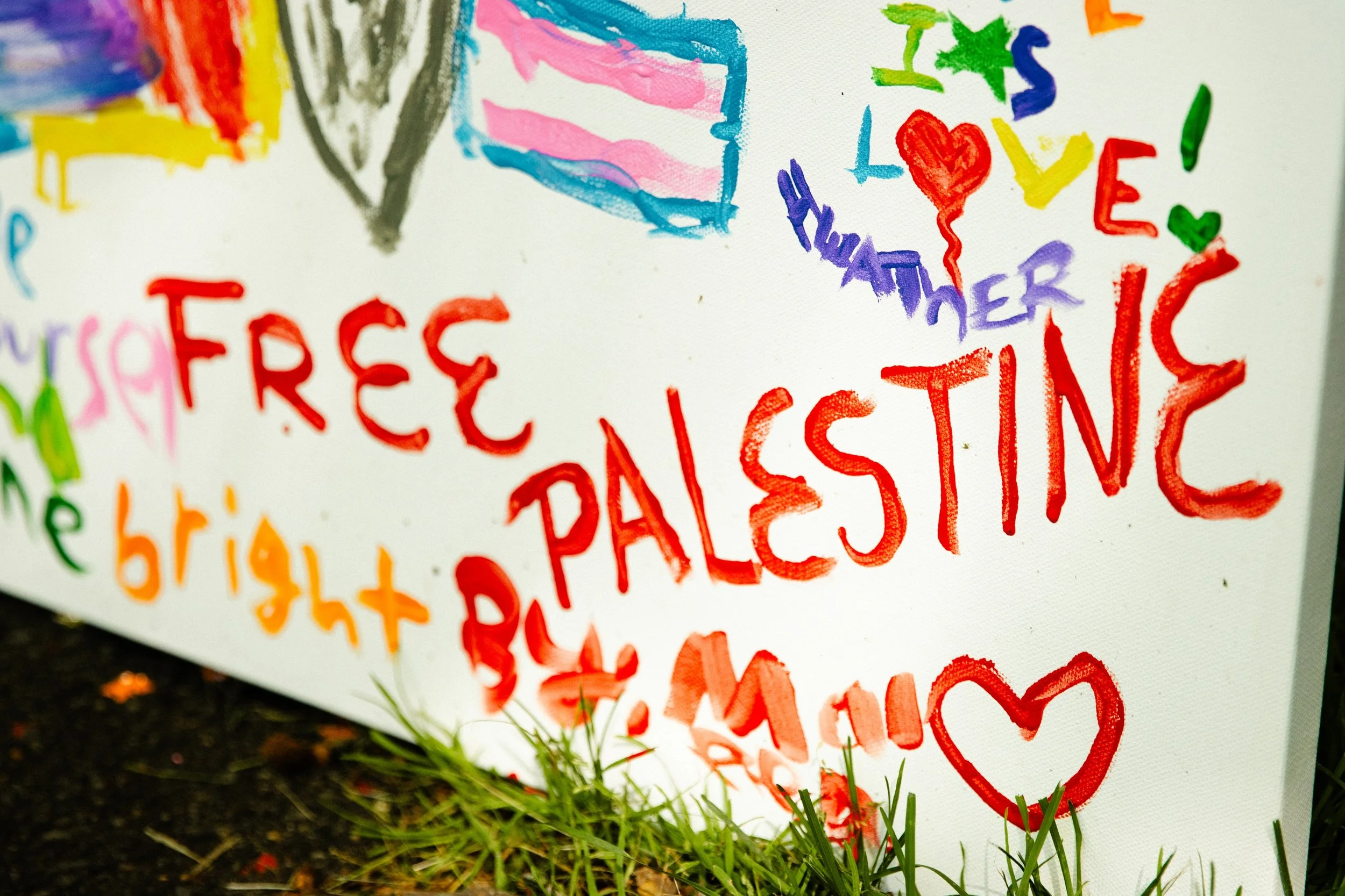 Part of our community art project at Woonsocket Pride