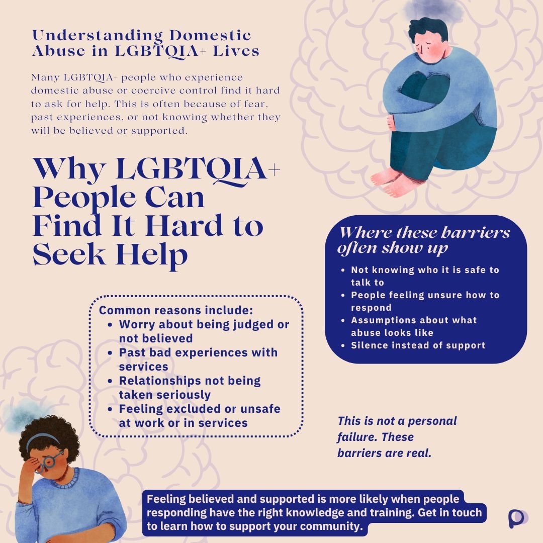 Why LGBTQIA+ People Often Face Barriers to Seeking Help for Domestic Abuse?