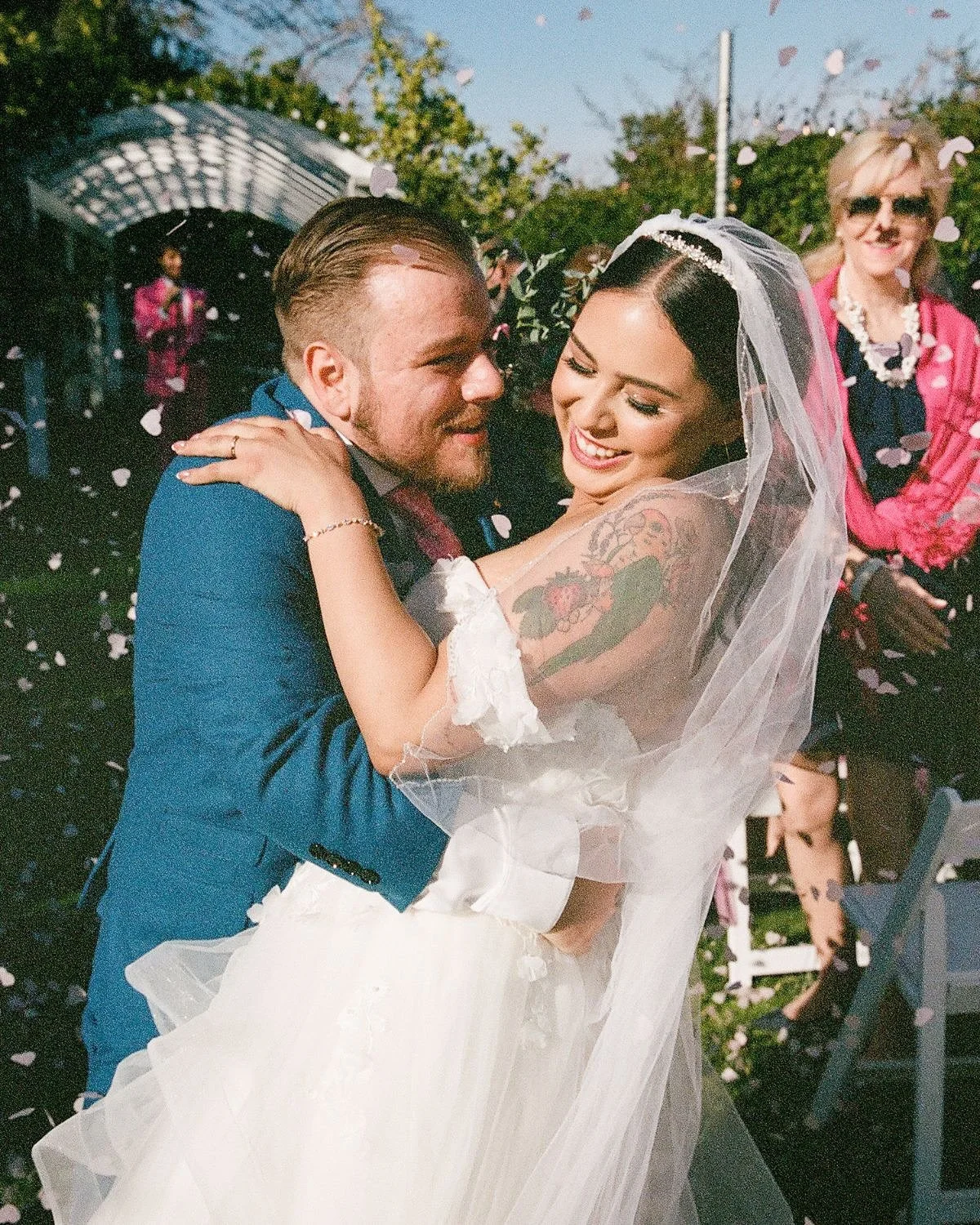 Remembering this Valentine&rsquo;s Day wedding shot all on film ❤️ Booking 2025-2026 weddings