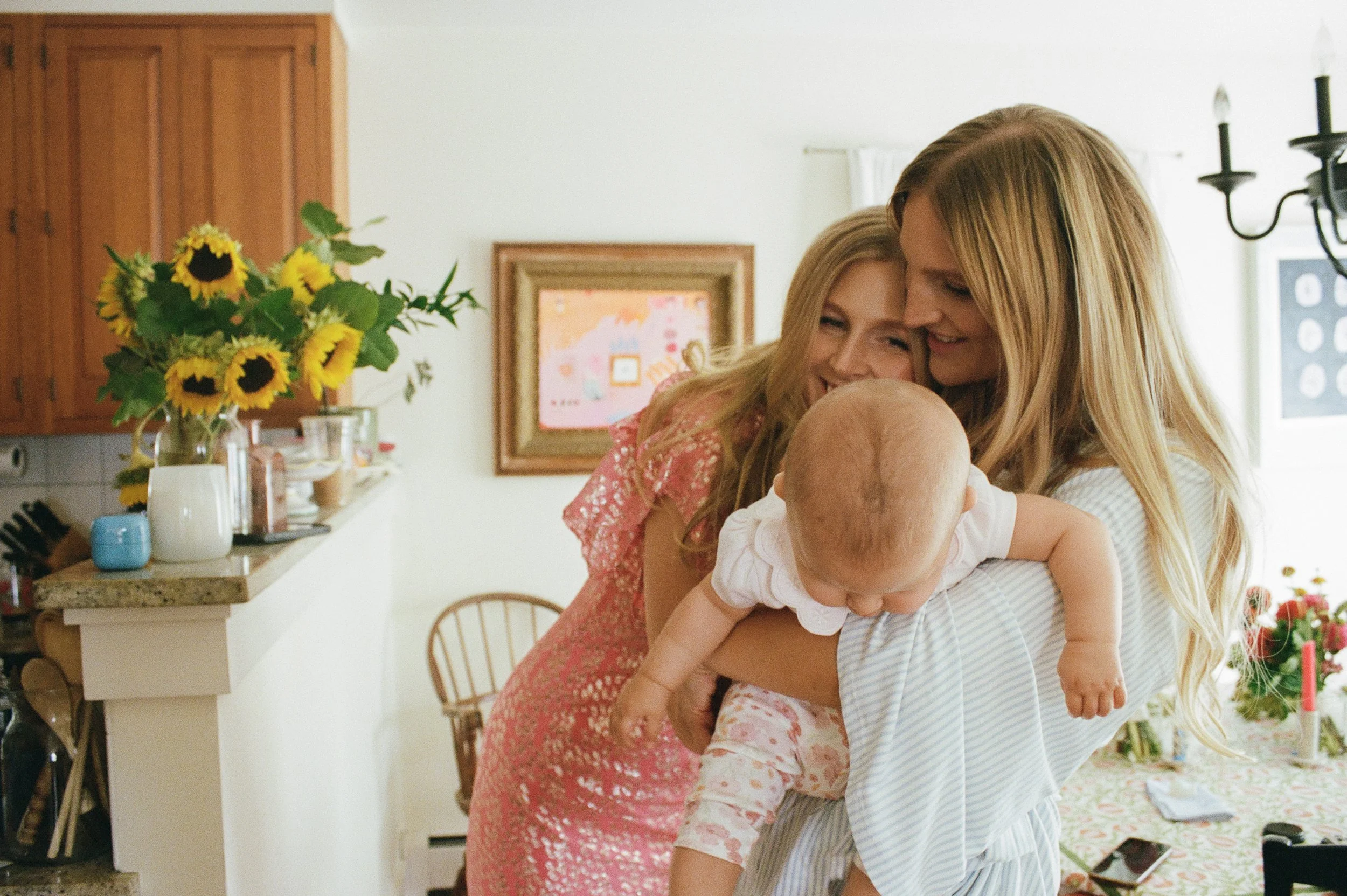 Romantic wedding getting-ready photography in Rhode Island, captured on a thoughtful blend of 35mm film and digital. Documenting the intimate moments before the ceremony, from bridal portraits and finishing touches to candid moments with loved ones. 