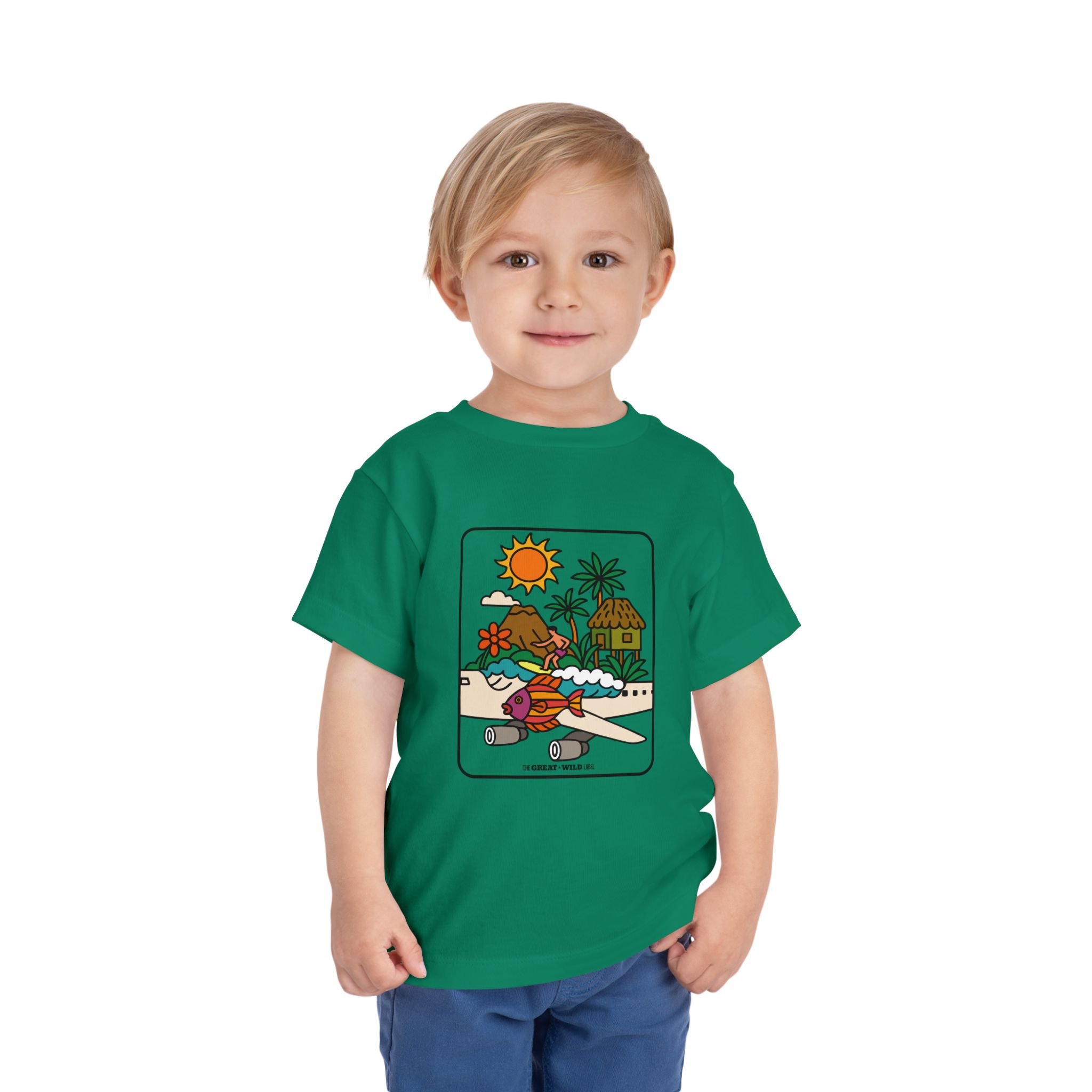 Tropical Sky Toddler Tee