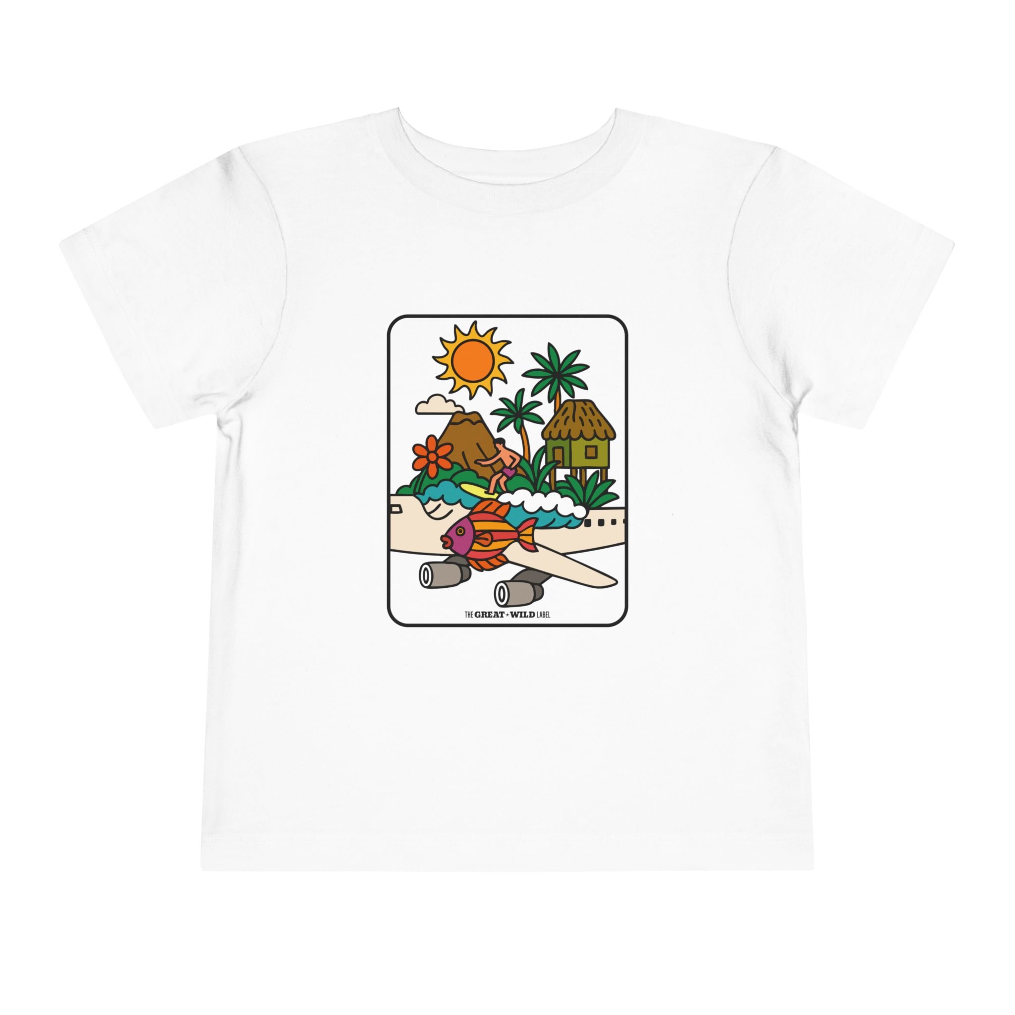 Tropical Sky Toddler Tee