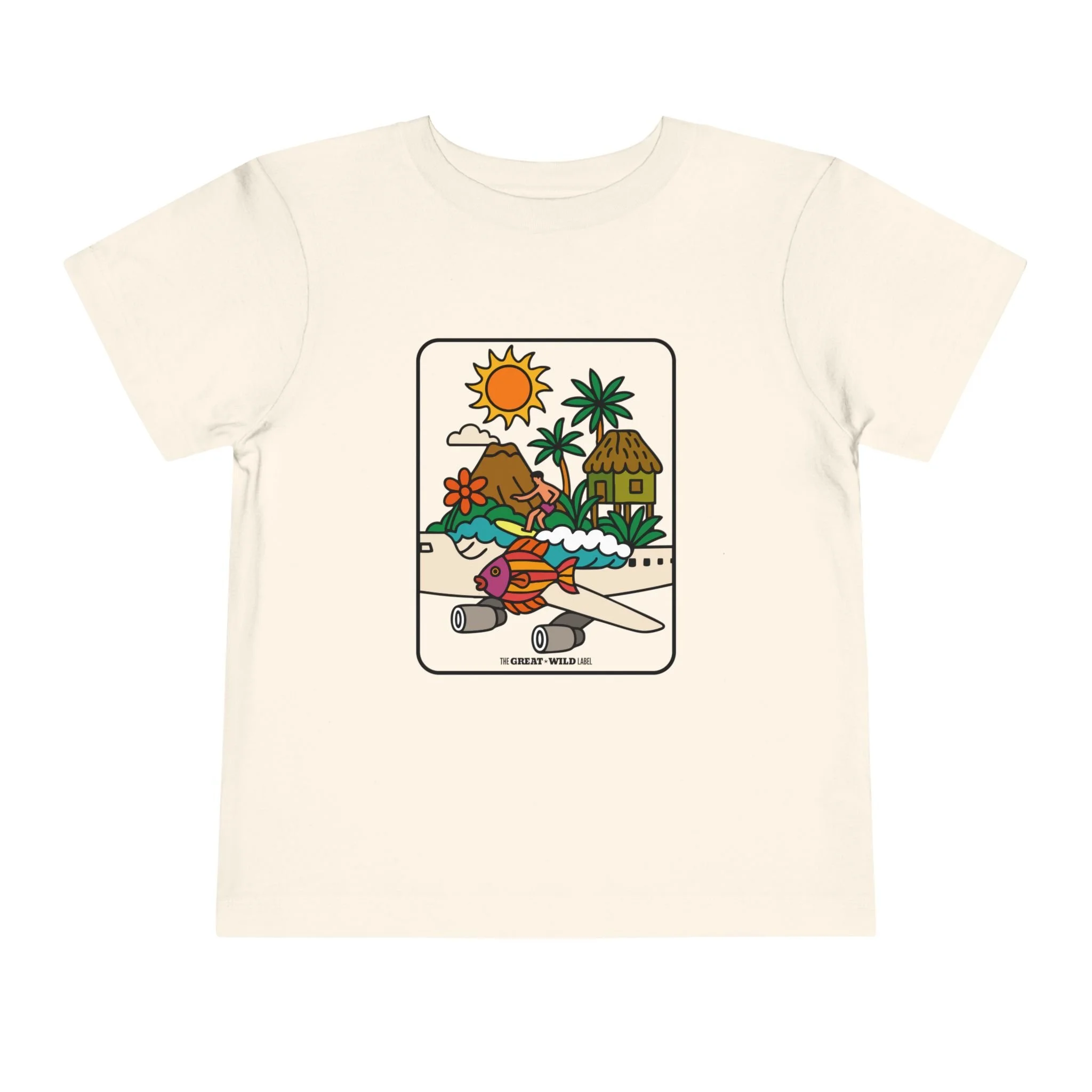 Tropical Sky Toddler Tee