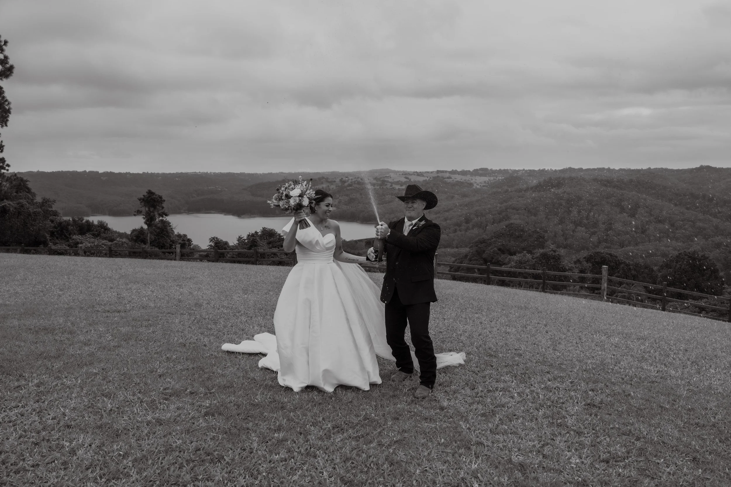 Sunshine Coast Hinterland Elopement at The Lakehouse Folk | Nicole &amp; Dion’s Montville Wedding