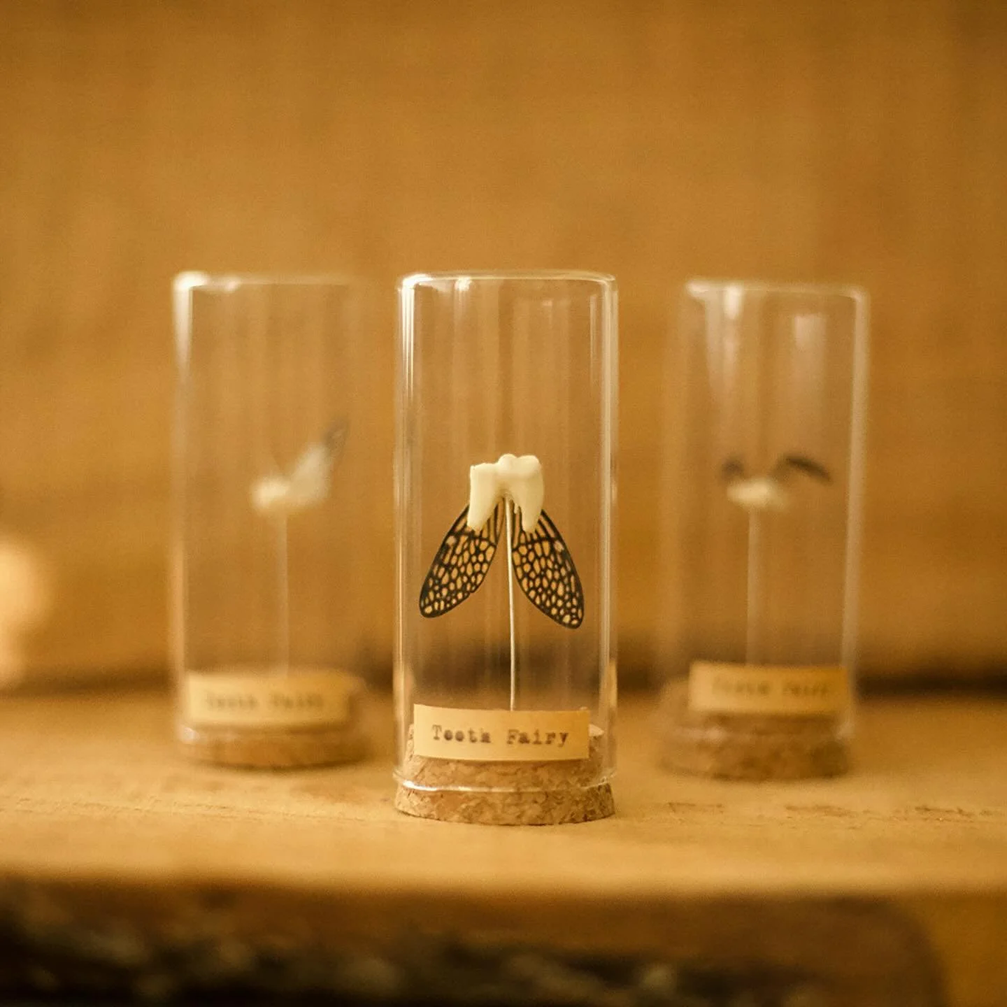 Tooth Fairies!! So many of these guys found new homes, thank you to everyone who came out to support your local artists this holiday season❤️🎄 
I will be putting some of the remaining fairies on my website, join my email list to know when they drop!