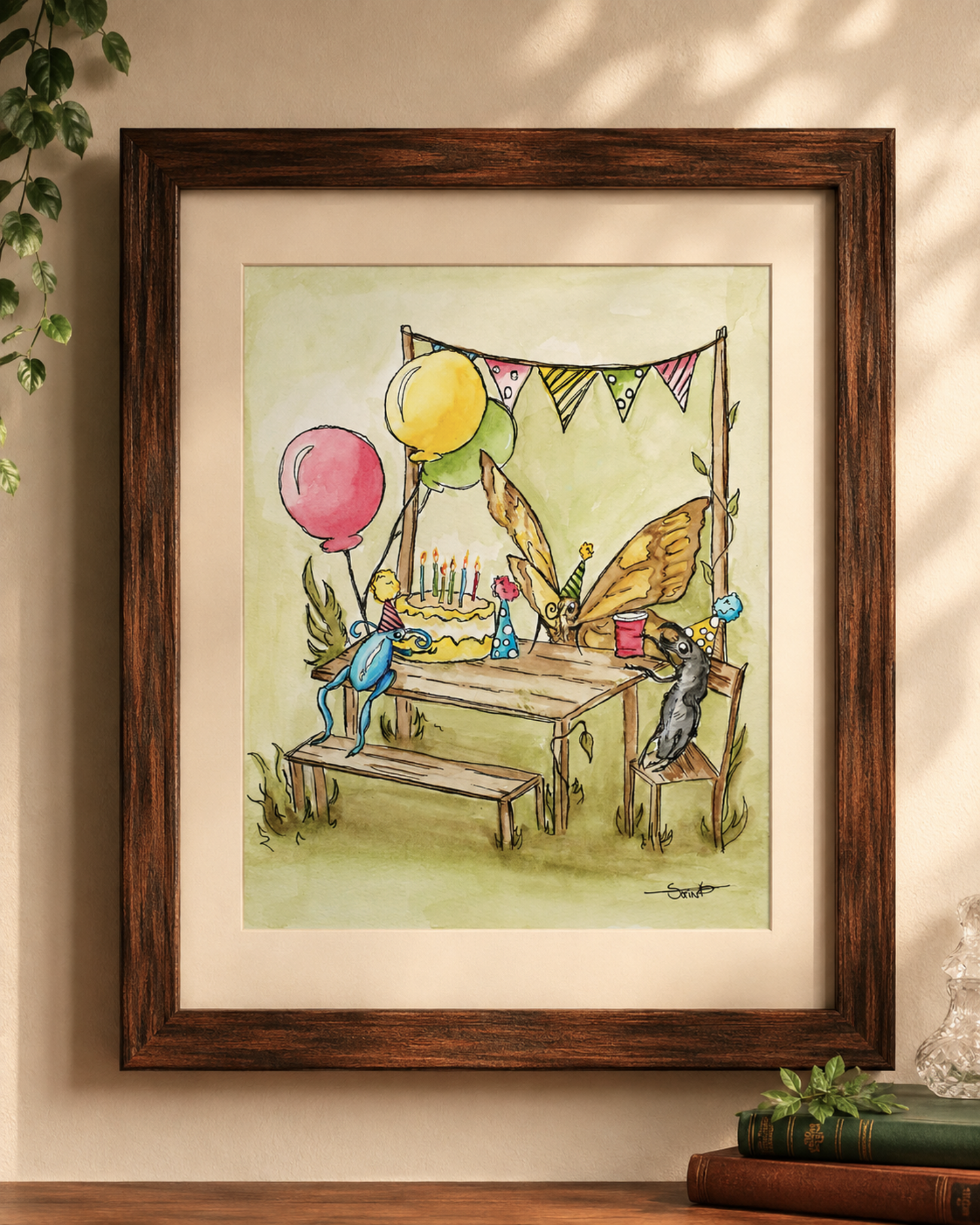 Birthday in the Garden