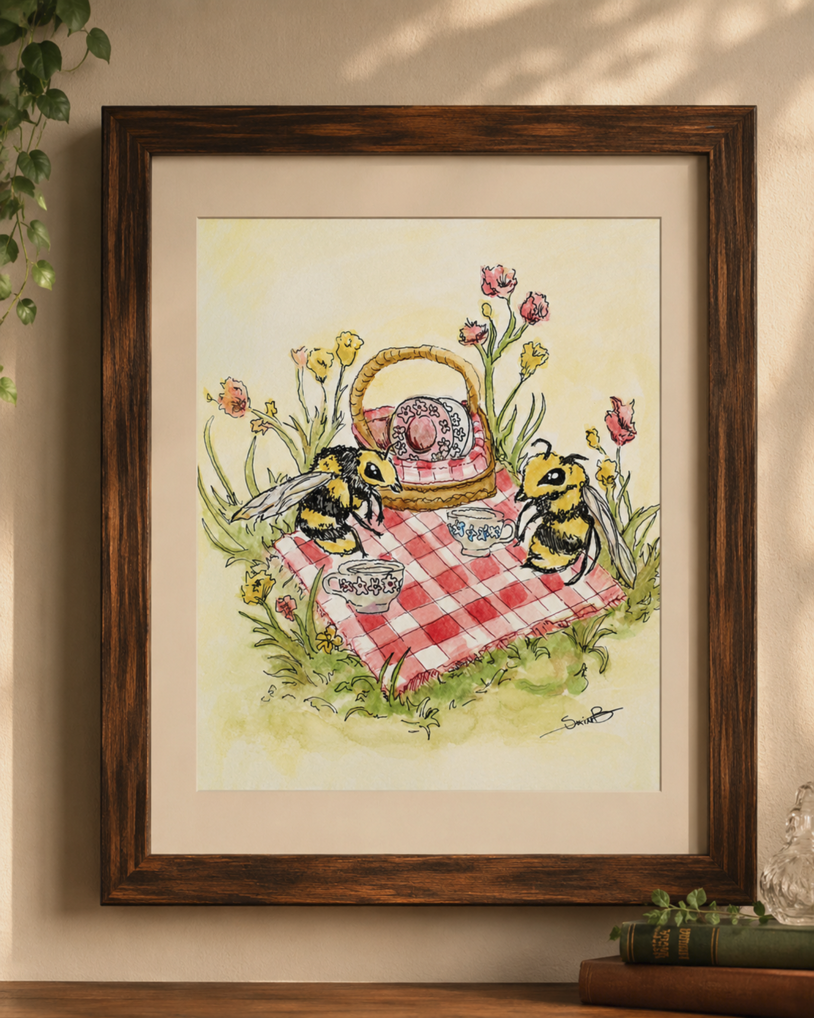 Bumble Bee Picnic Date