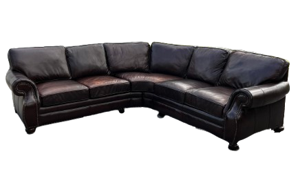 Bernhardt Leather Sectional
