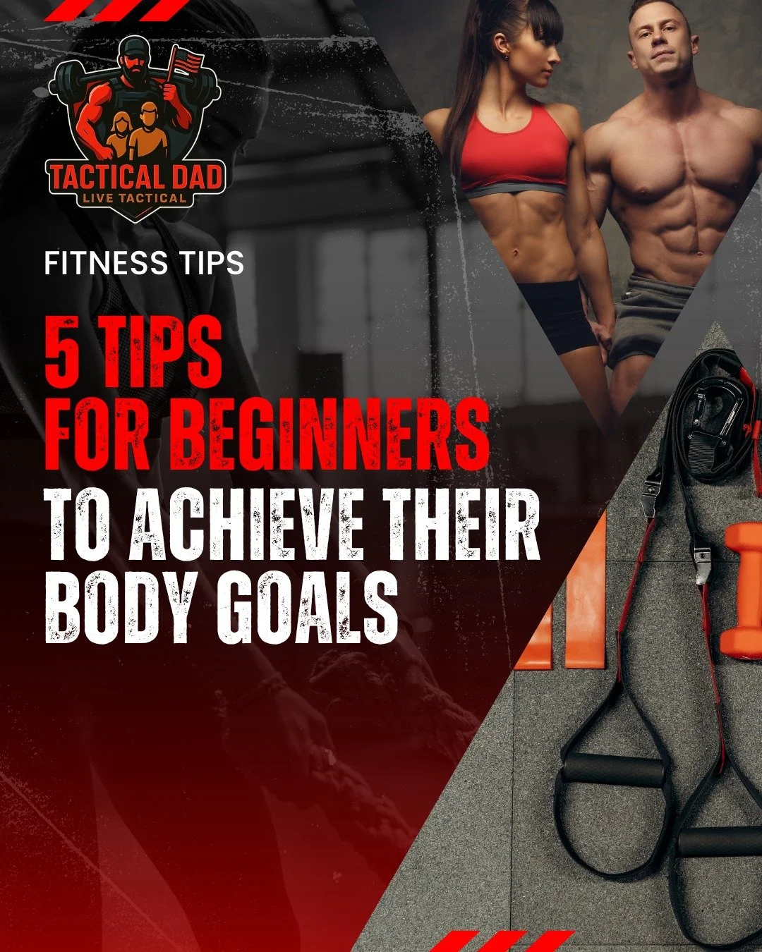 💪 Want to get in shape but don&rsquo;t know where to start?
These 5 Tactical Fitness Tips will help you build strength, lose fat, and stay consistent &mdash; even with a busy dad or shift-work schedule. 👇

1️⃣ Set Specific Goals &ndash; &ldquo;Get 
