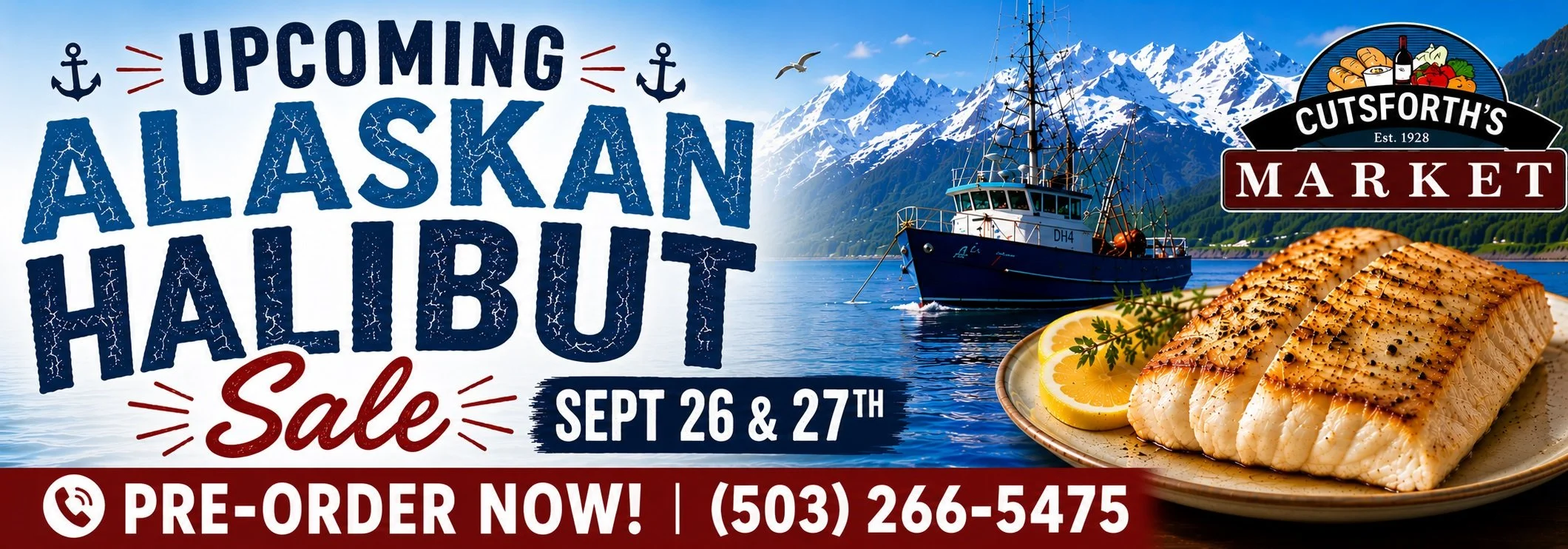 Cutsforth's Halibut Sale